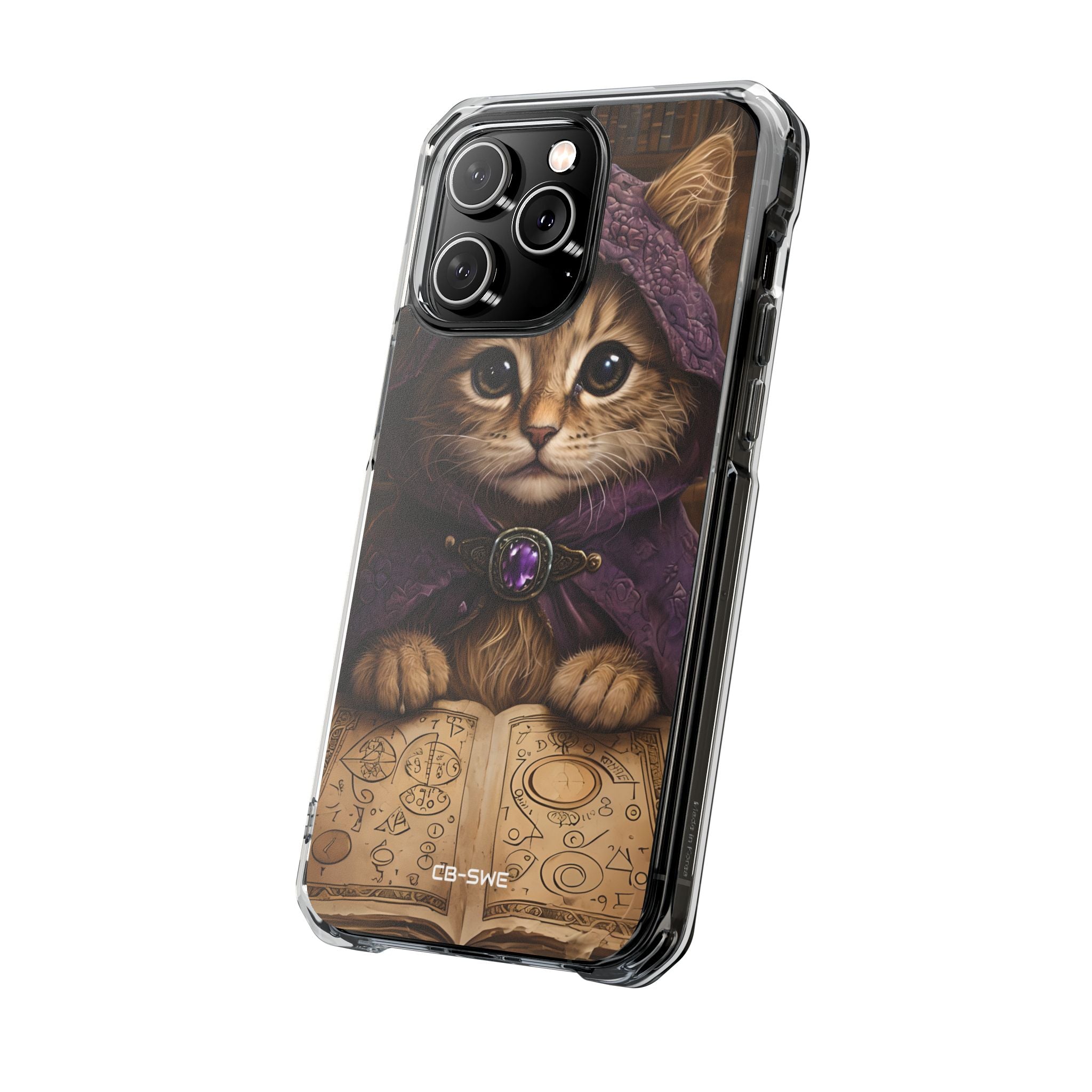 Mystical Wizard Cat iPhone Case - Impact
