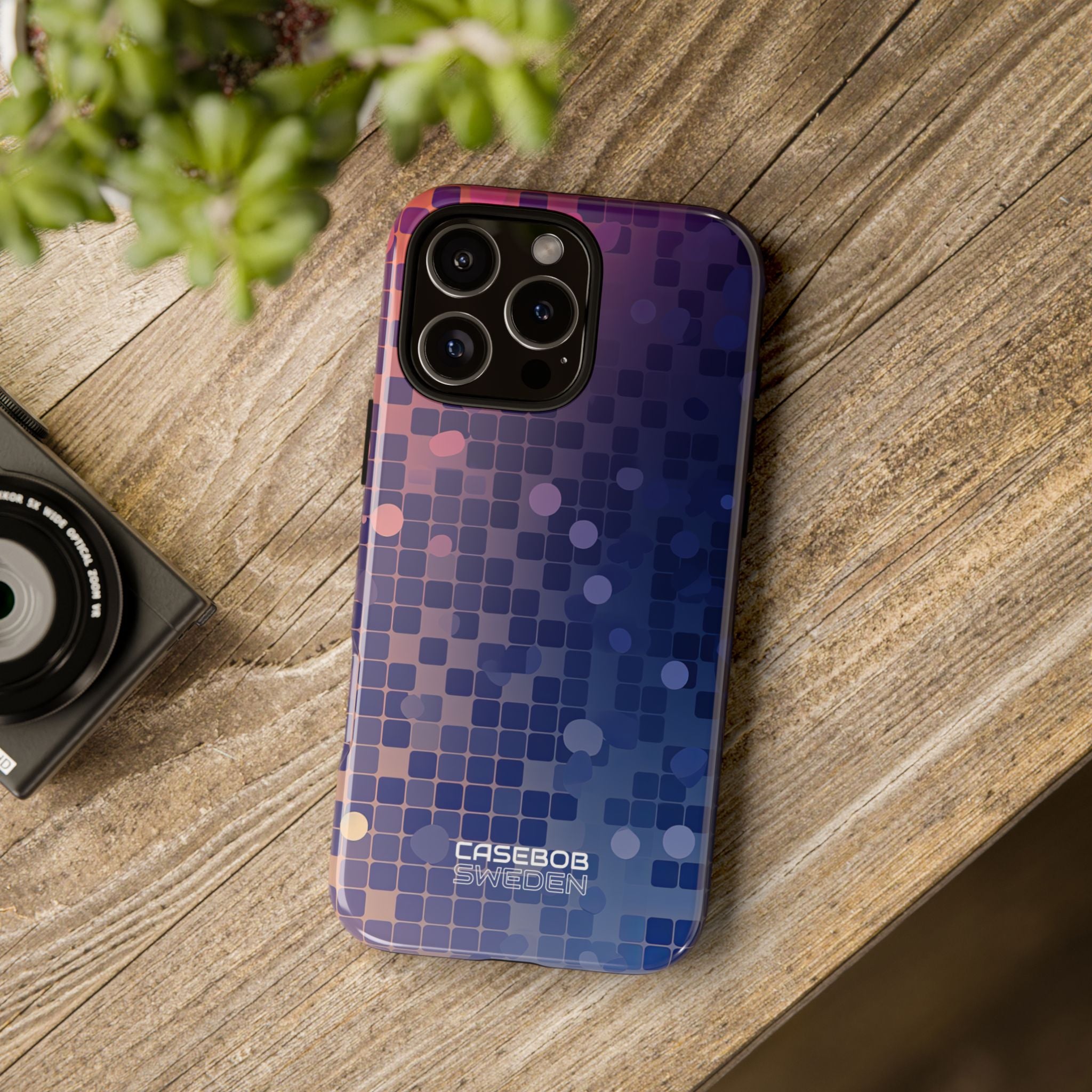 Vibrant Pixel Bloom iPhone 16 - Tough