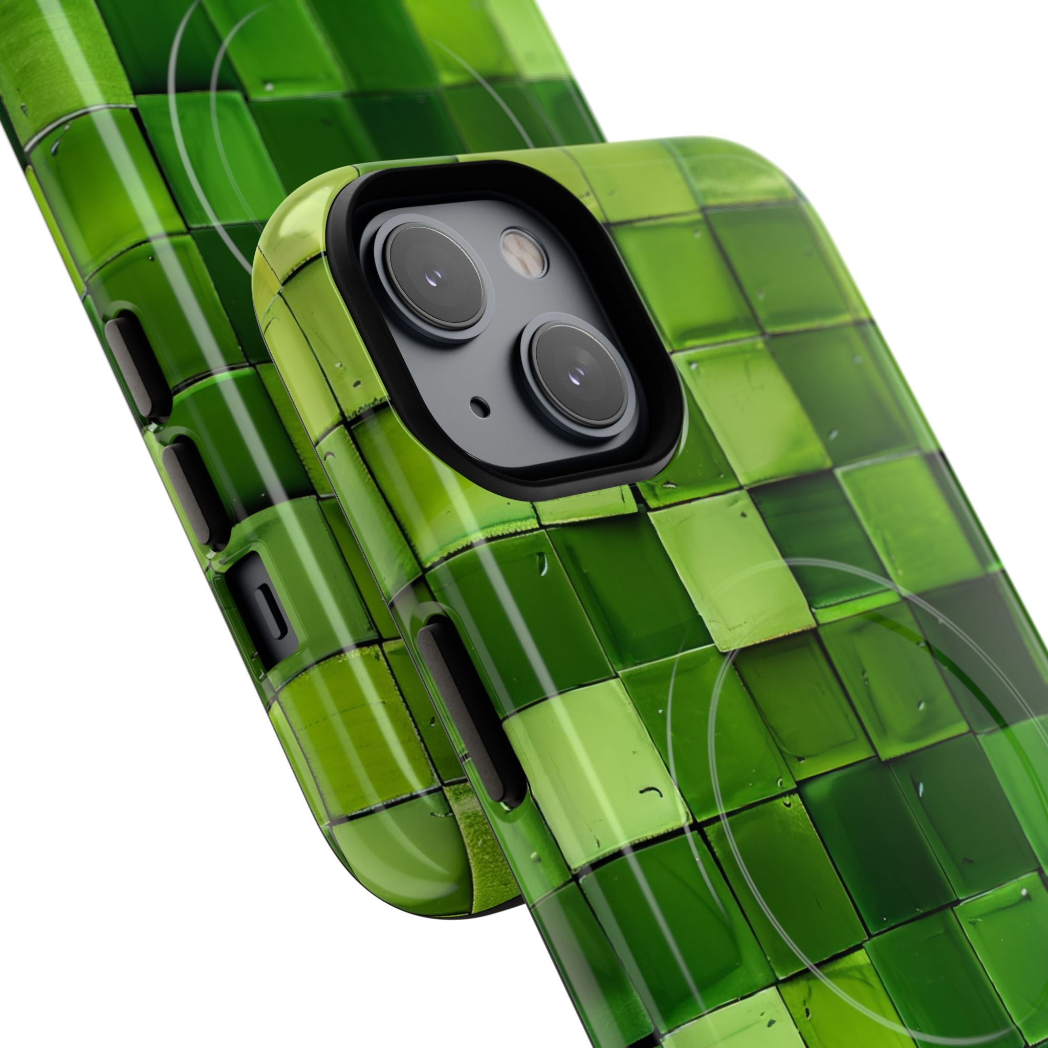 Groene Tegel Harmonie iPhone 14 - Tough+