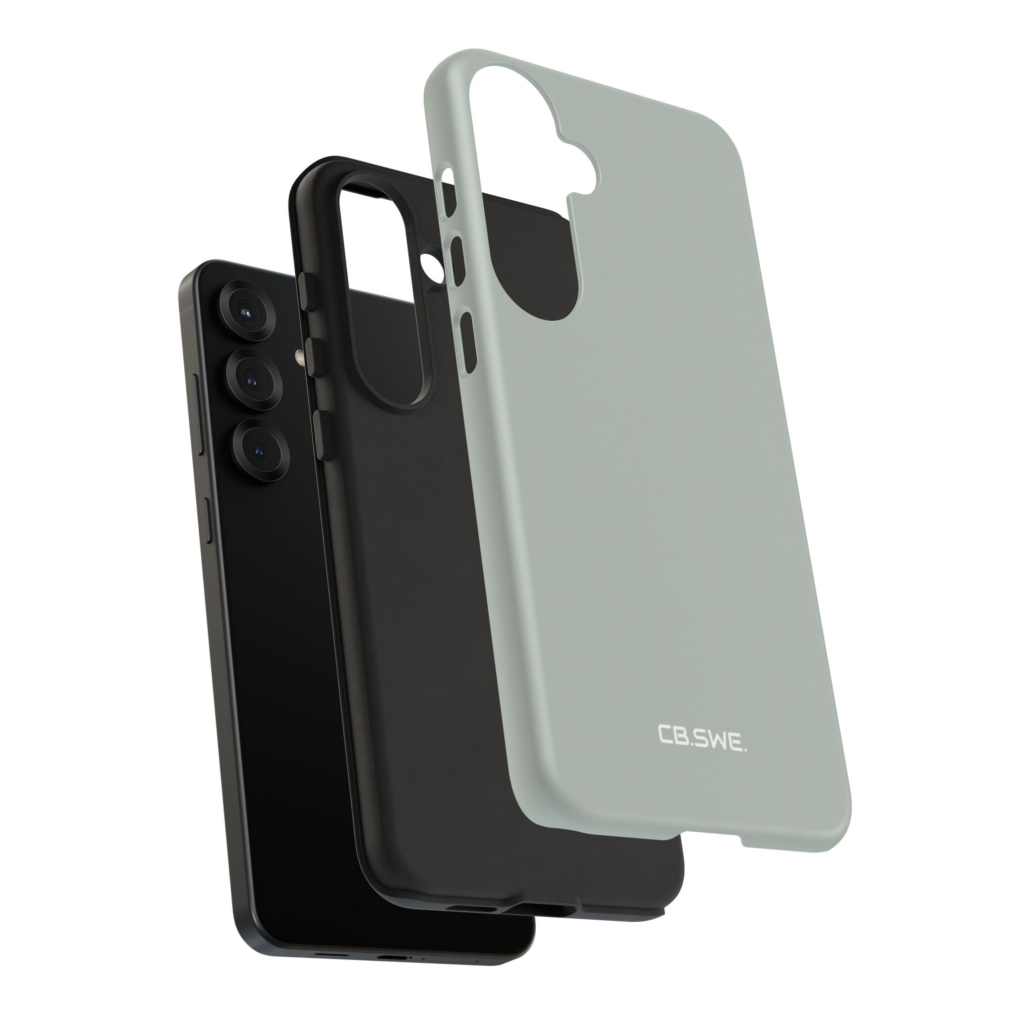 Ash Grey Samsung Case - Tough
