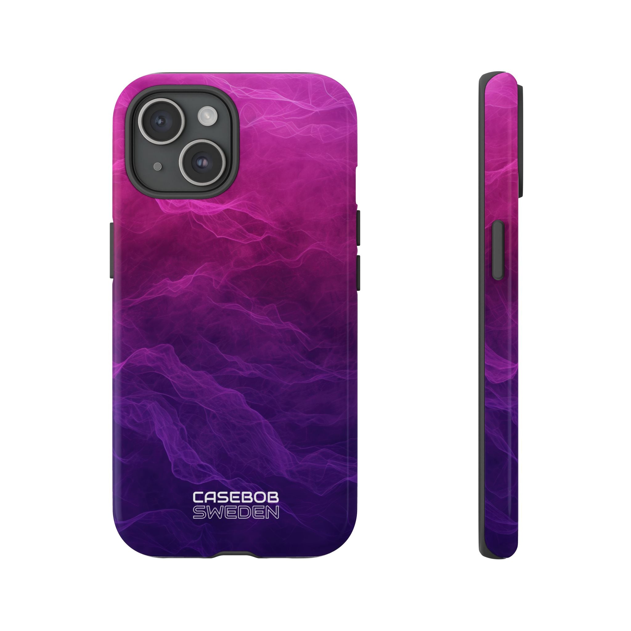 Violet Dream Currents iPhone 15 - Tough