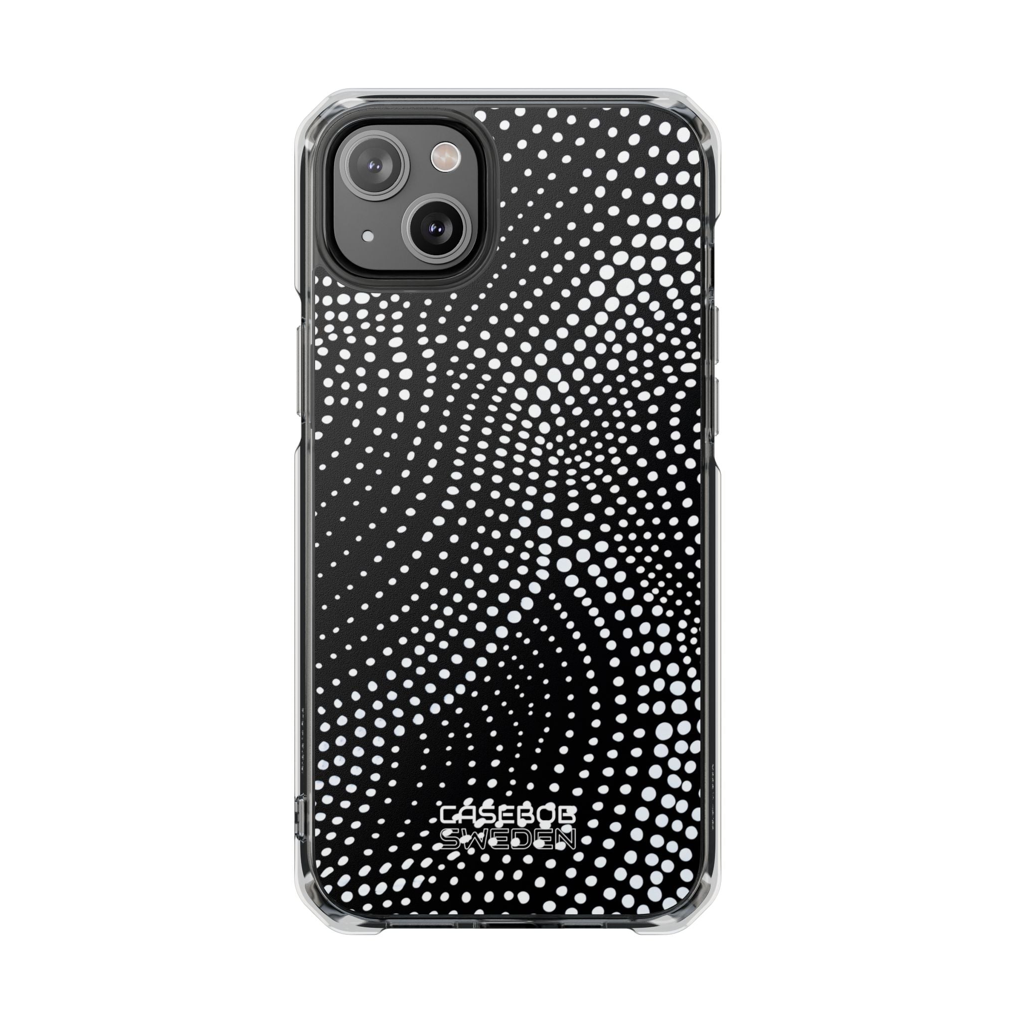 Waves of Dots iPhone 14 - Impact Clear+