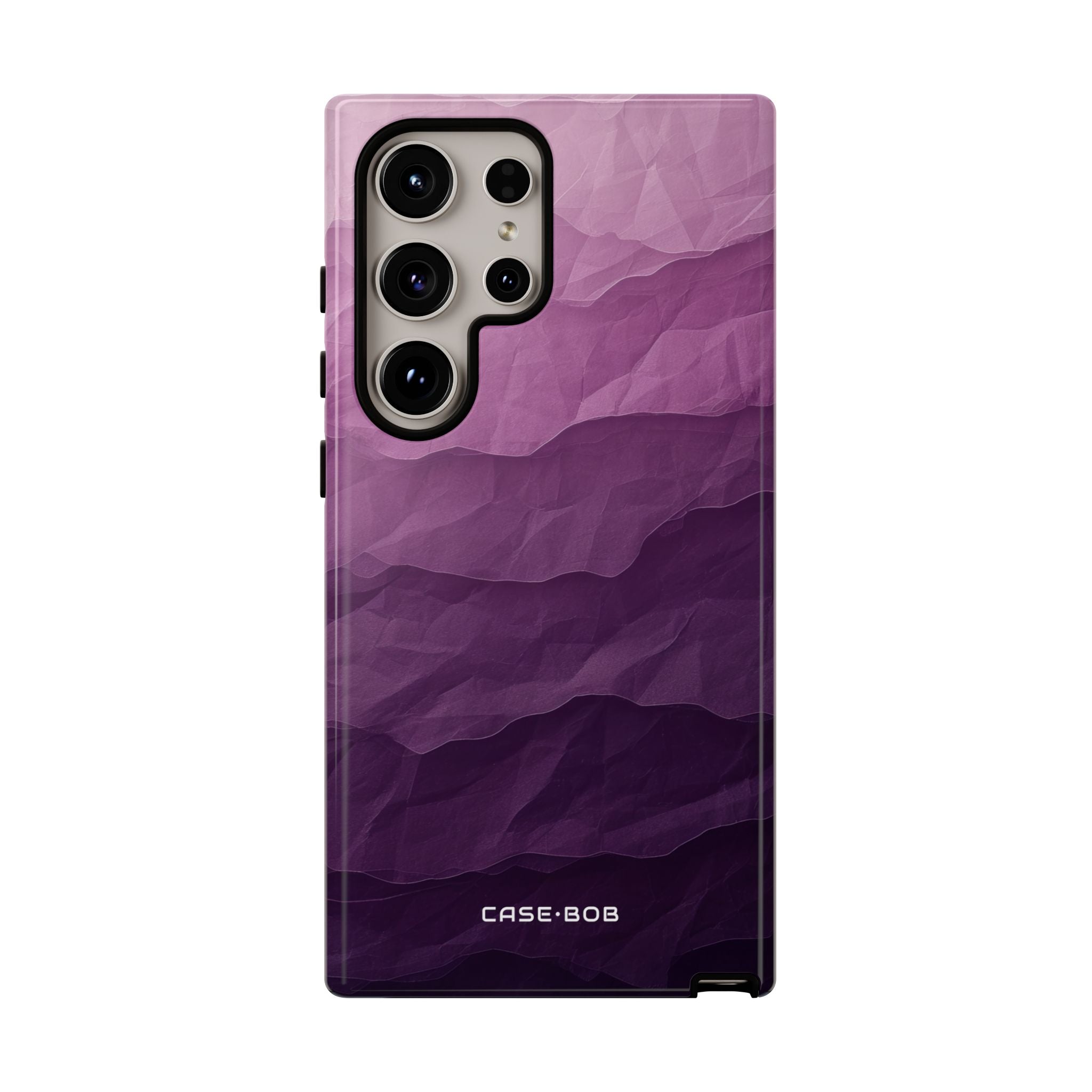 Purple Wave Layers Samsung S24 Ultra Case - Tough