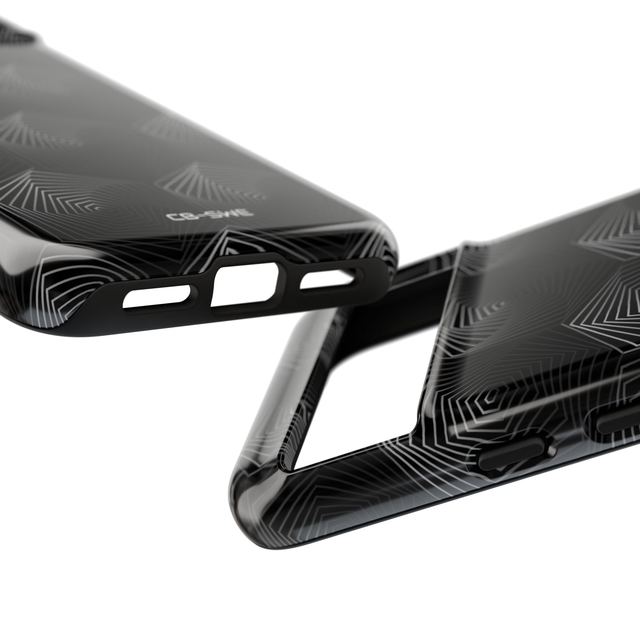 Geometric Spiral Illusion - Google Pixel Case