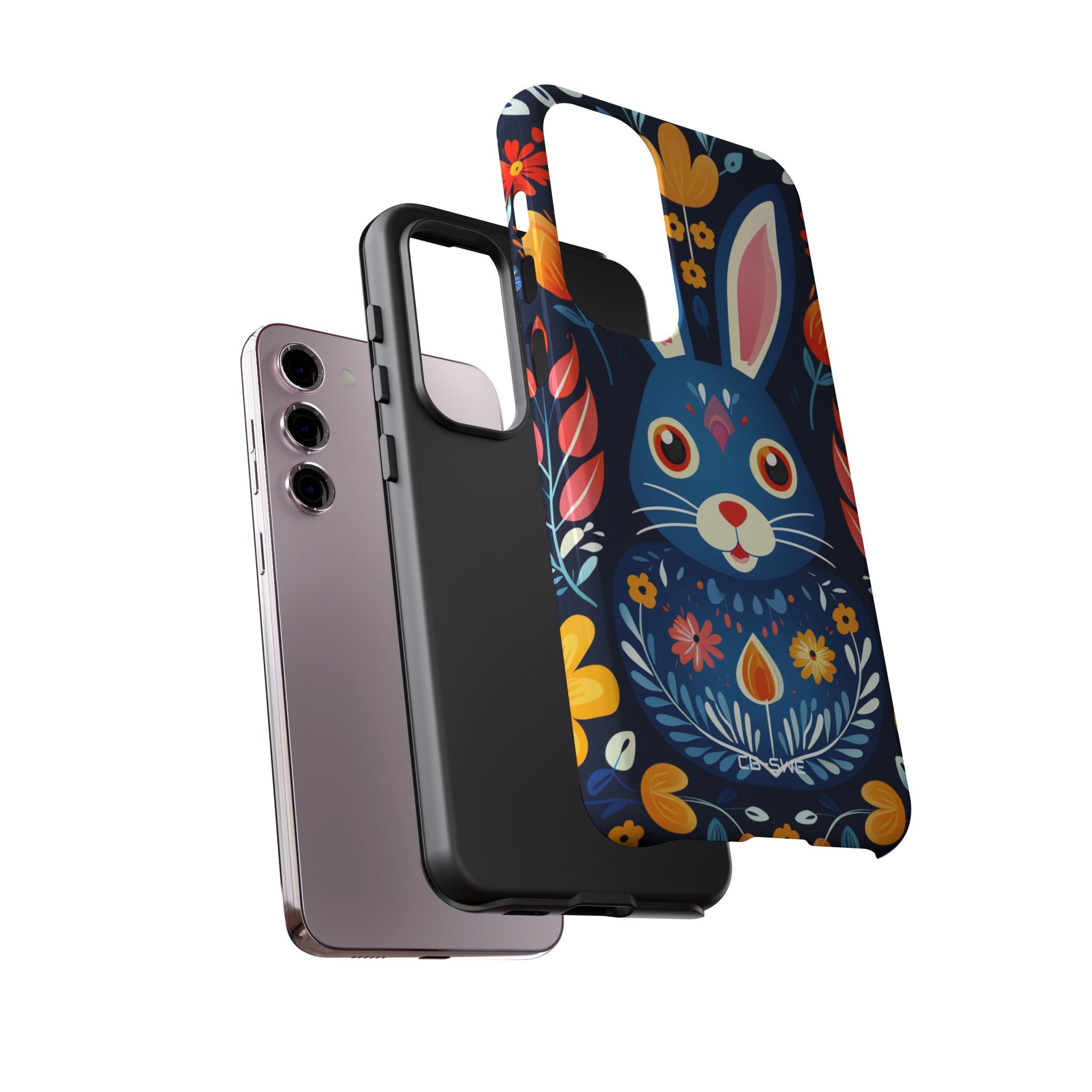 Bunny Jumps Joyfully - Samsung Case