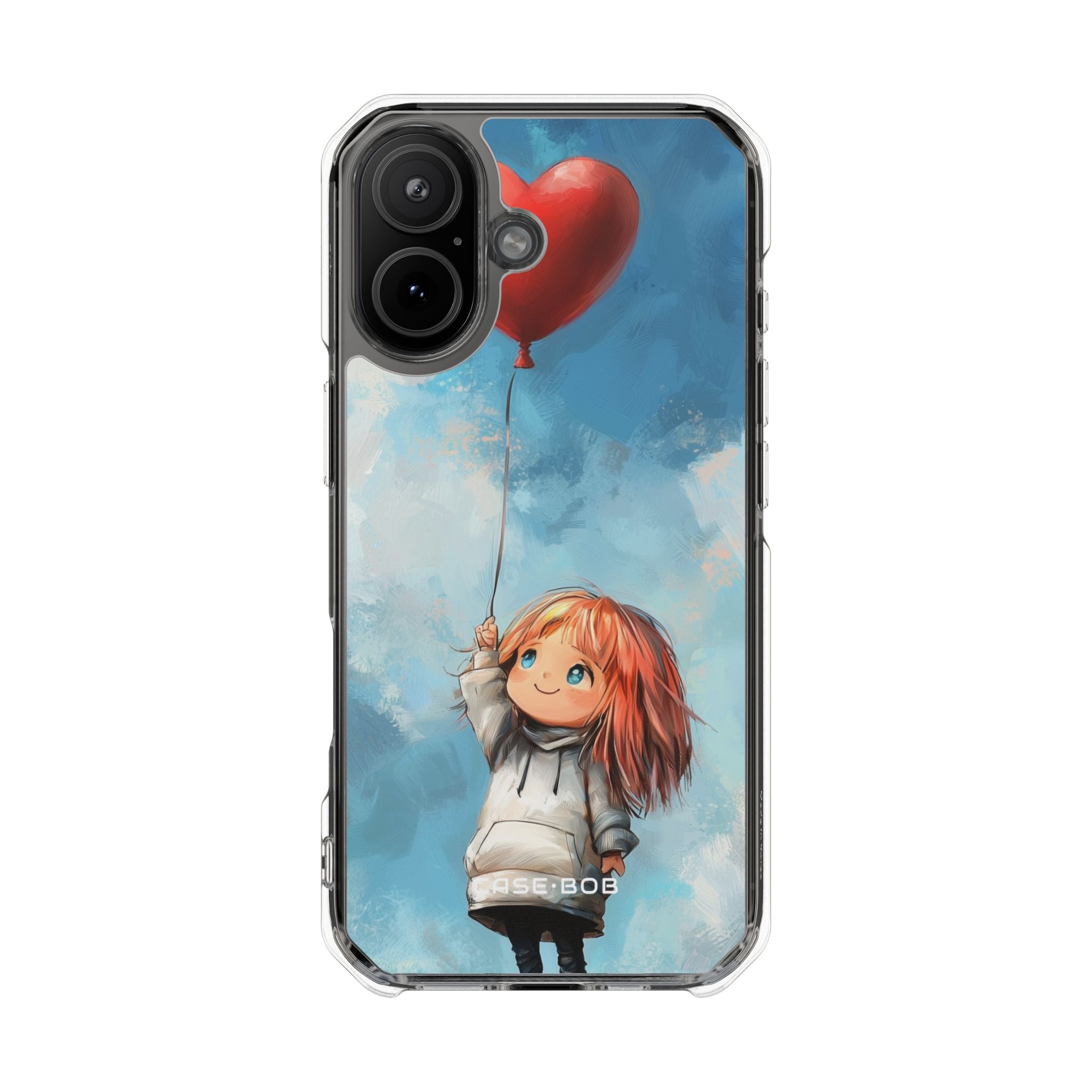 Hjerteballon Glød iPhone 17 Cover - Impact