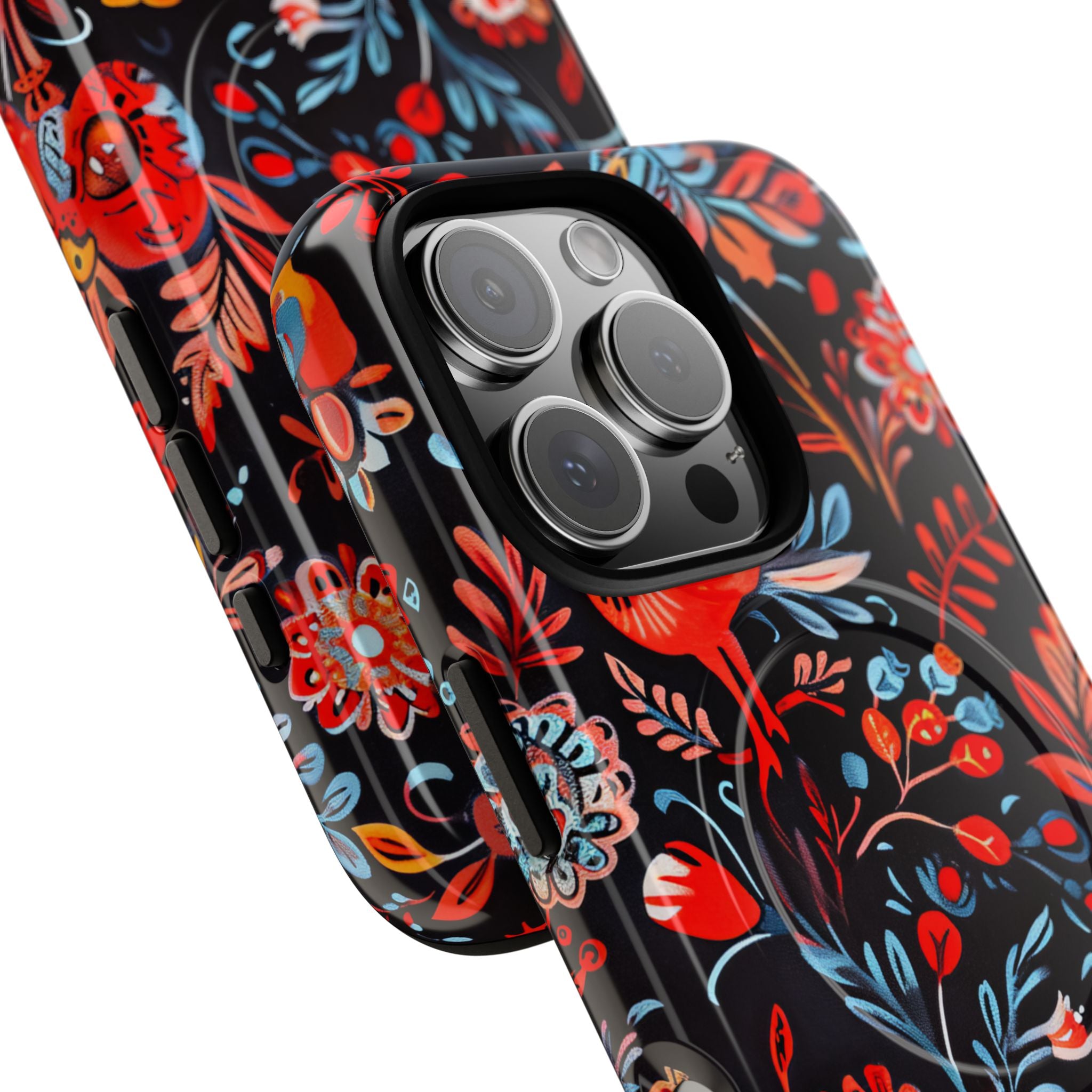 Vivid Birdscape iPhone 16 Pro Case - Tough+