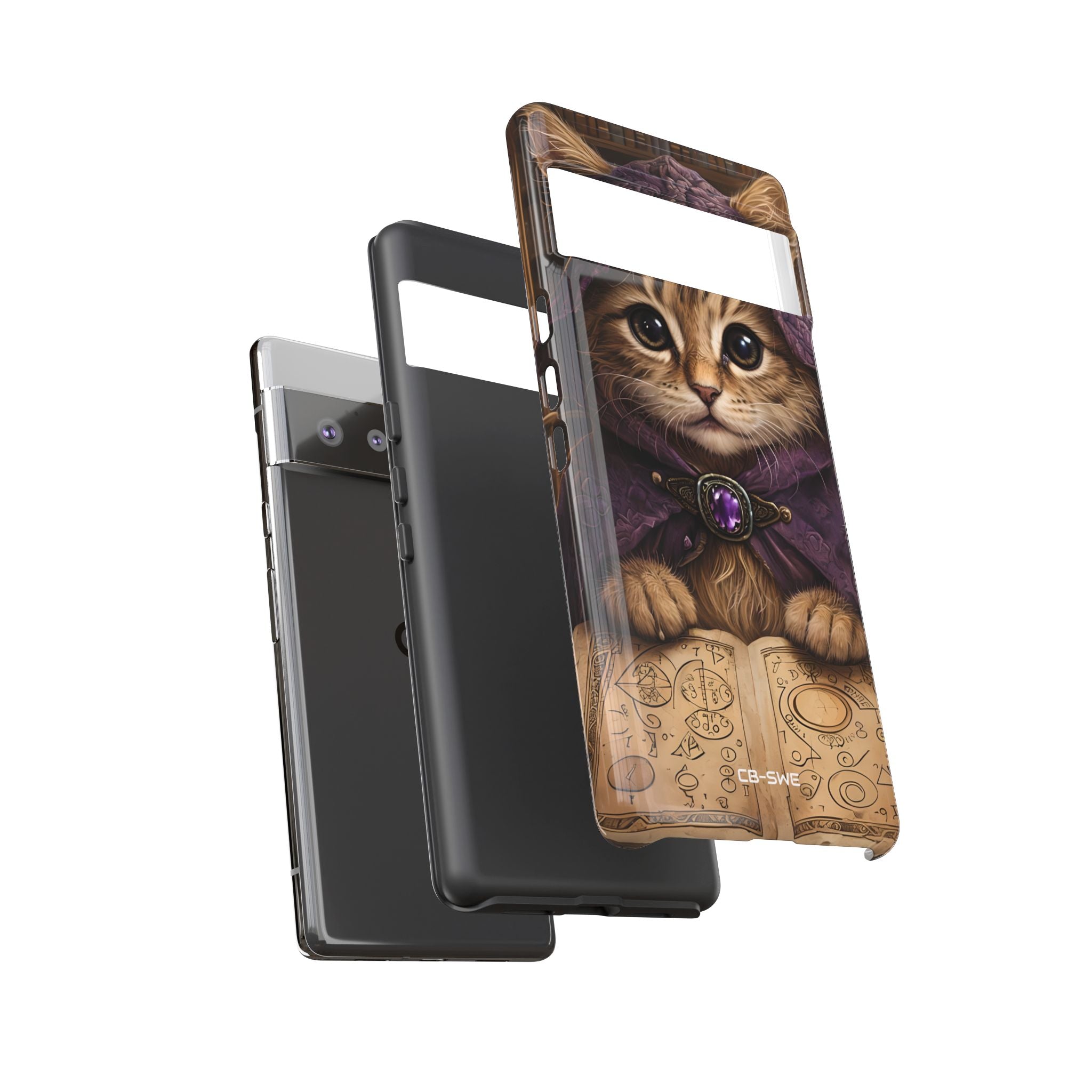 Mystical Wizard Cat - Google Pixel Case
