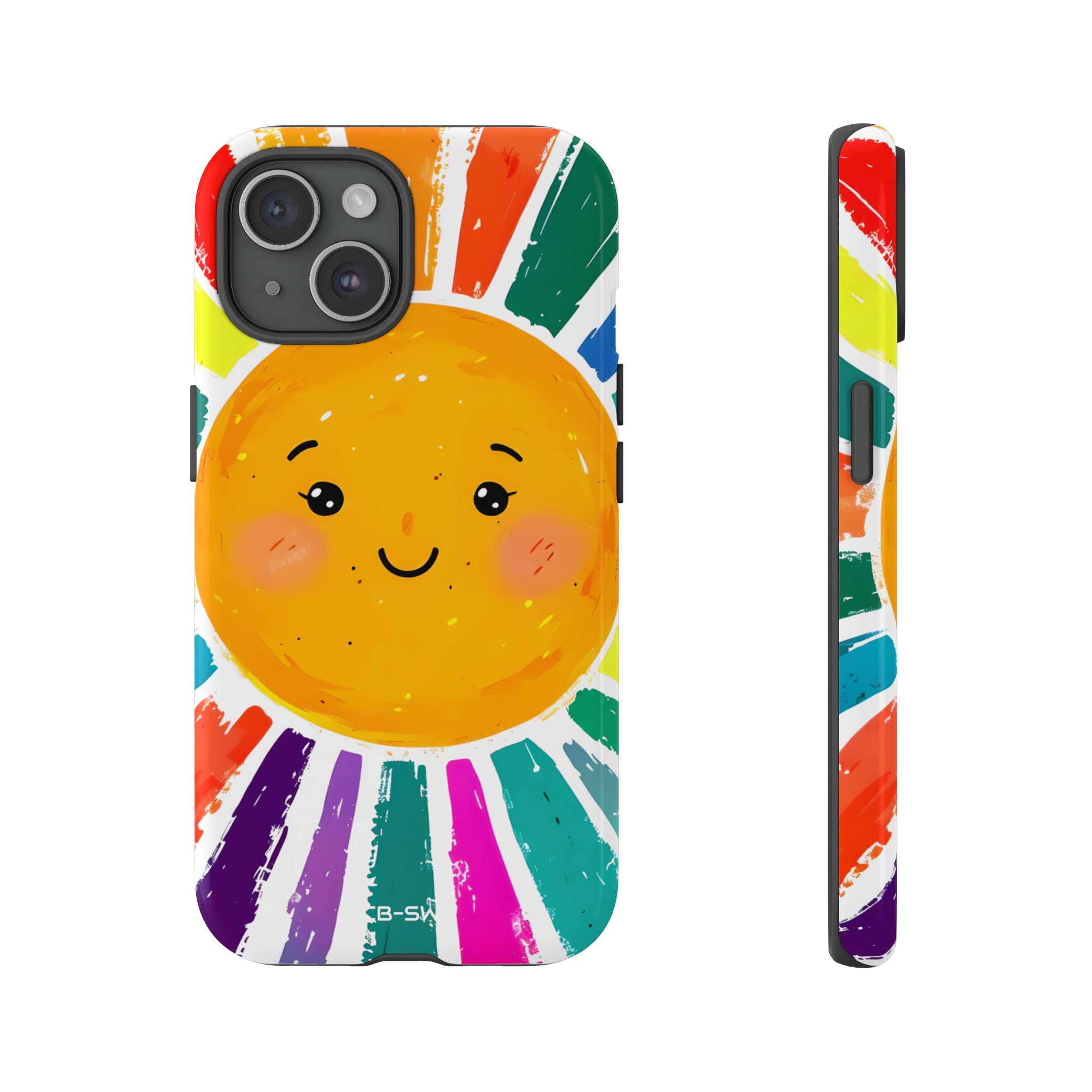 Radiant Smiling Sun - iPhone Case