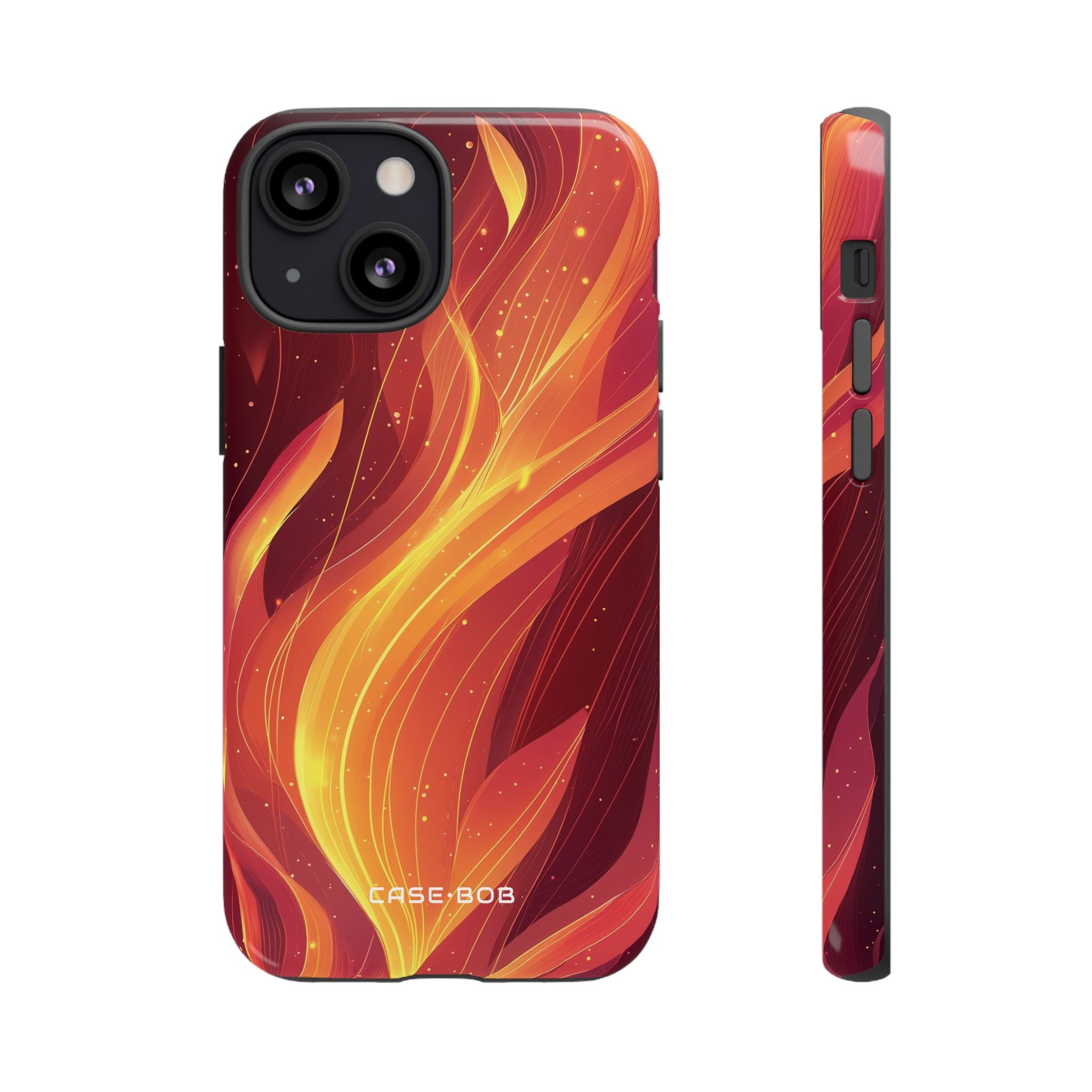 Flaming Flow iPhone 13 Mini Case - Tough