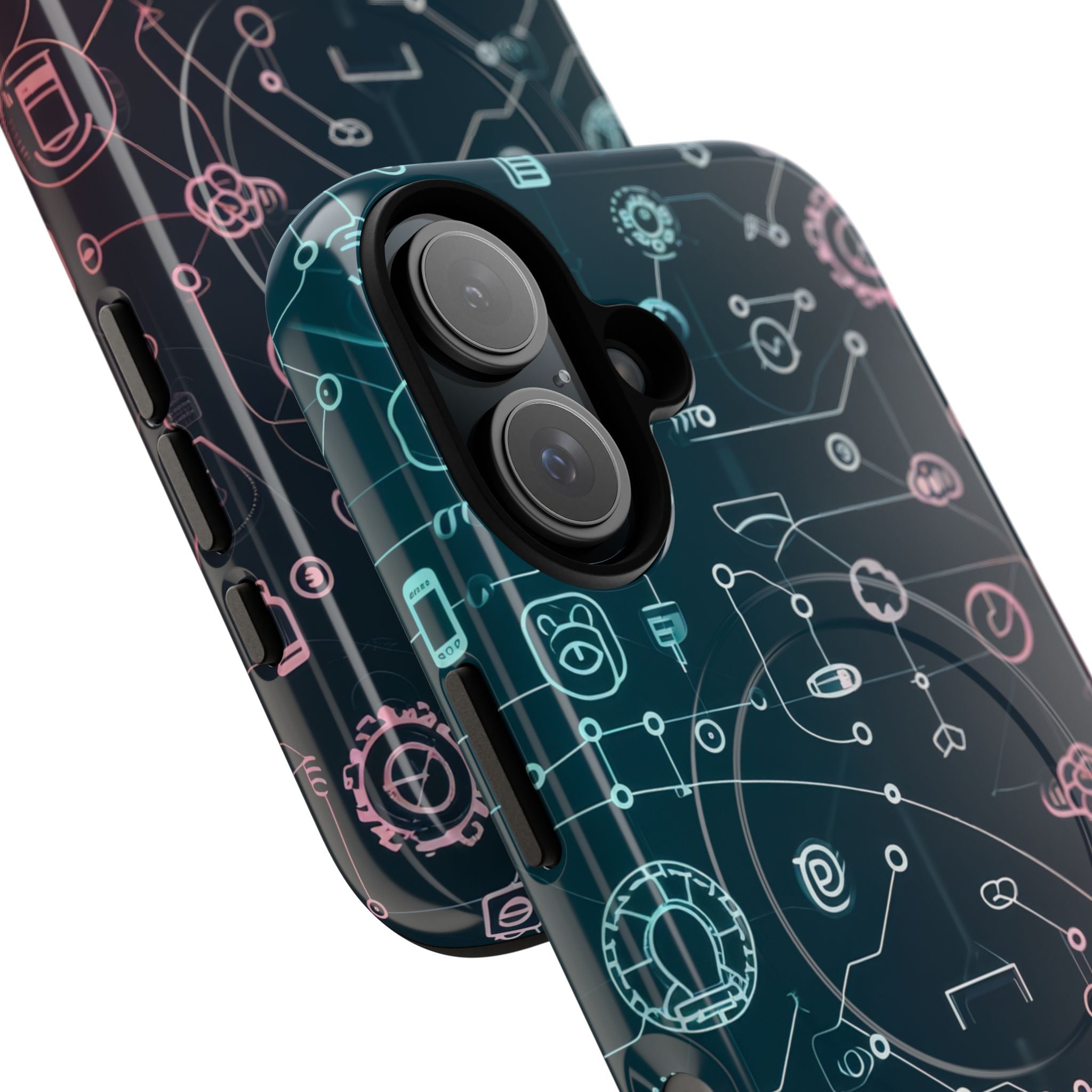 Digital Circuit Flow iPhone 16 - Tough+