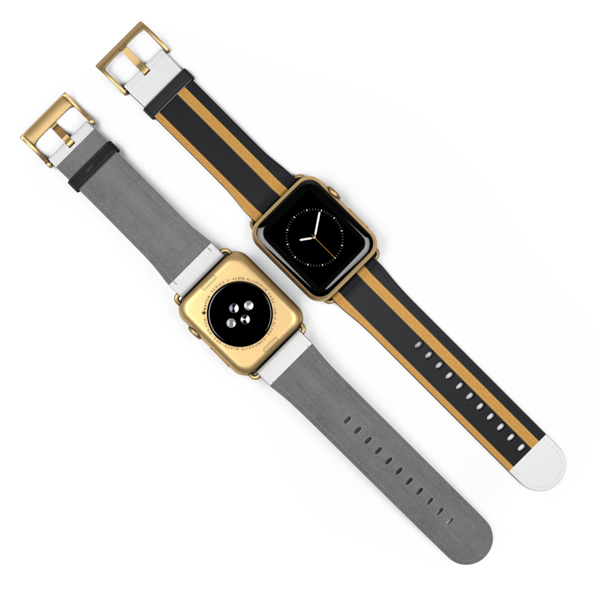 Golden Stripes - Watch Band