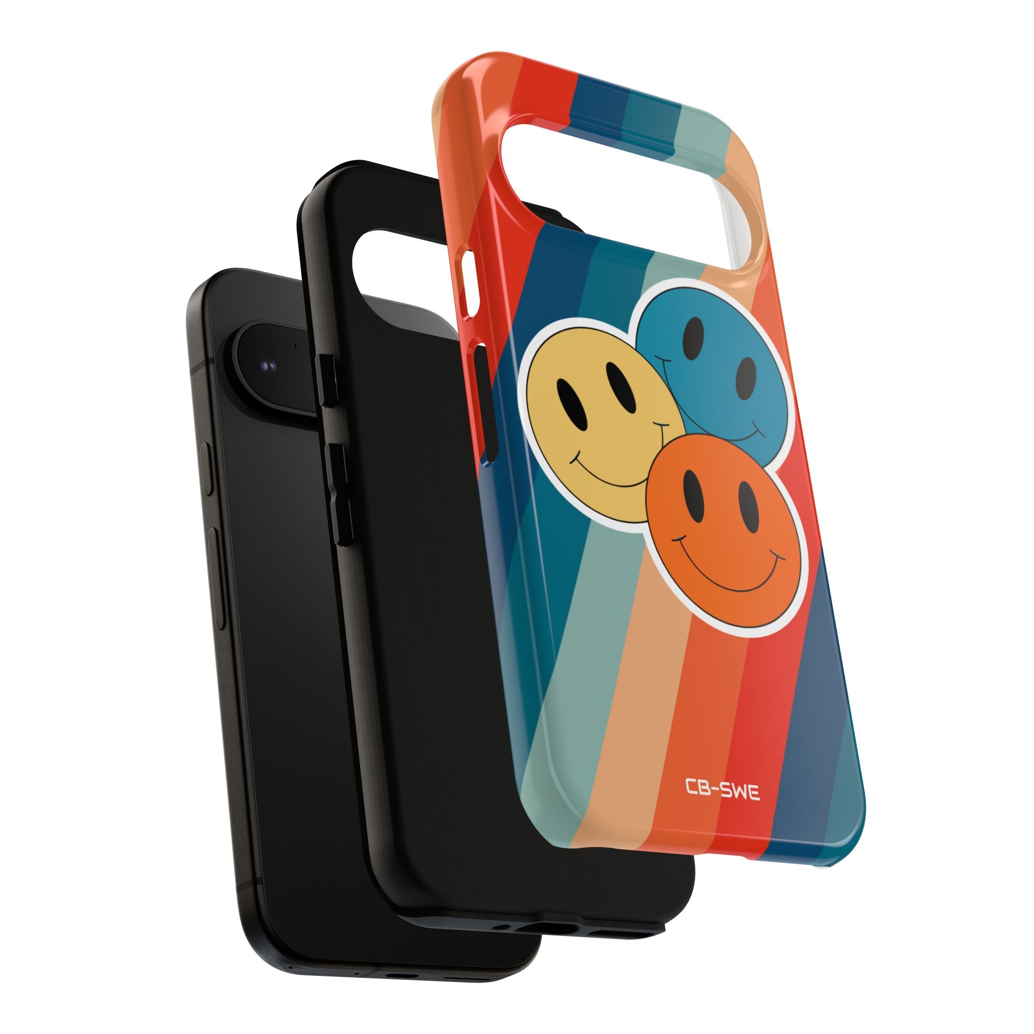 Retro Smiley Harmony - Google Pixel Case