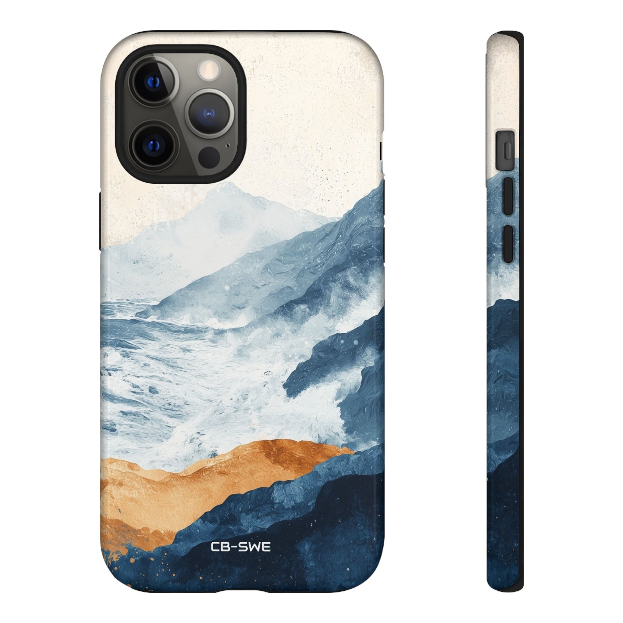 Waves Embrace Shore - iPhone Case