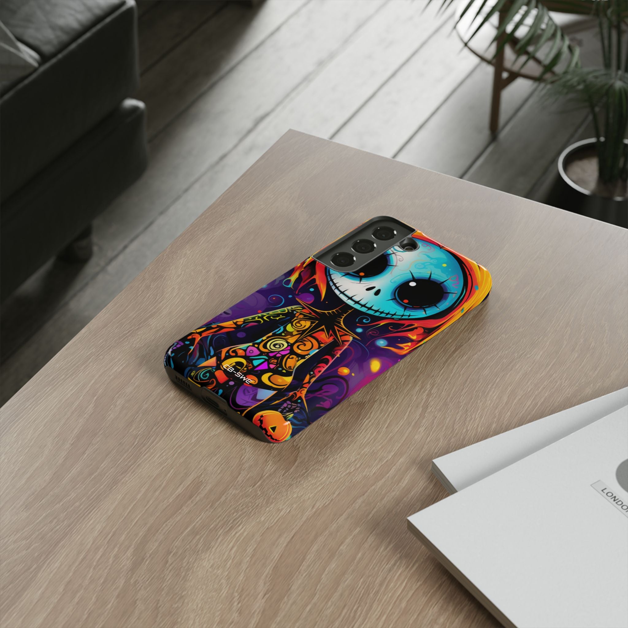 Skeletal Figure Laughs - Samsung Case