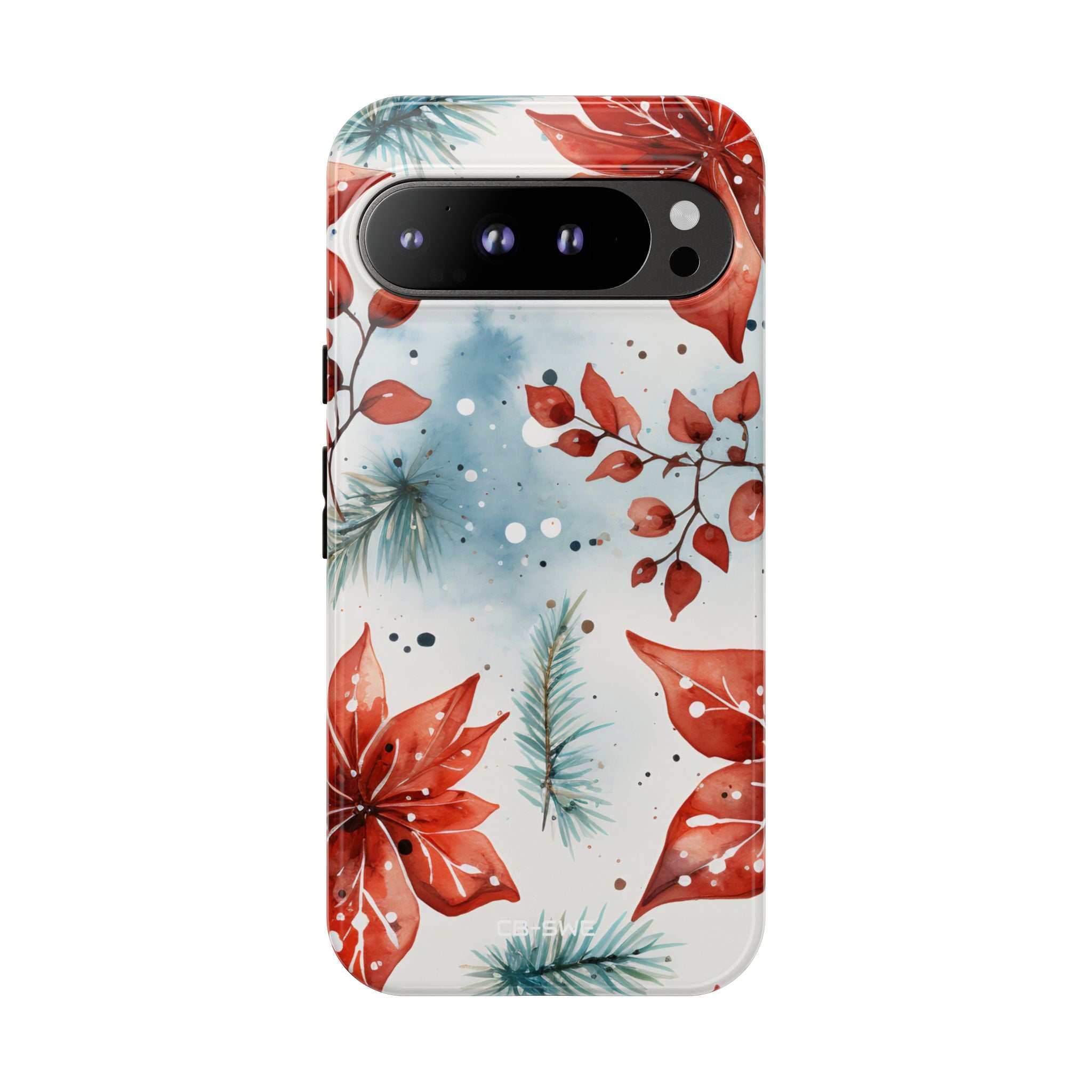 Poinsettias Bloom Bright - Google Pixel Case