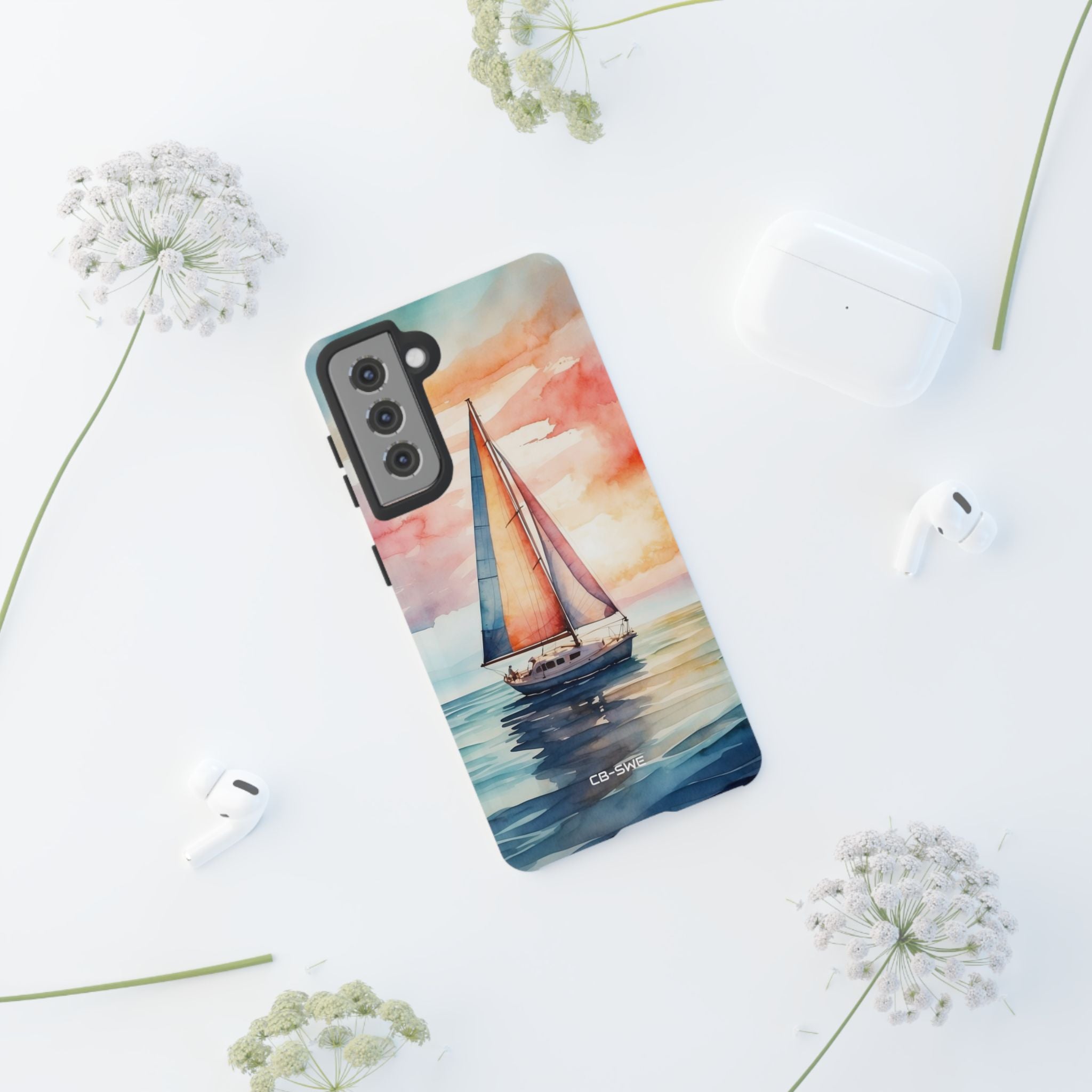 Sailboat Glides Calm - Samsung Case