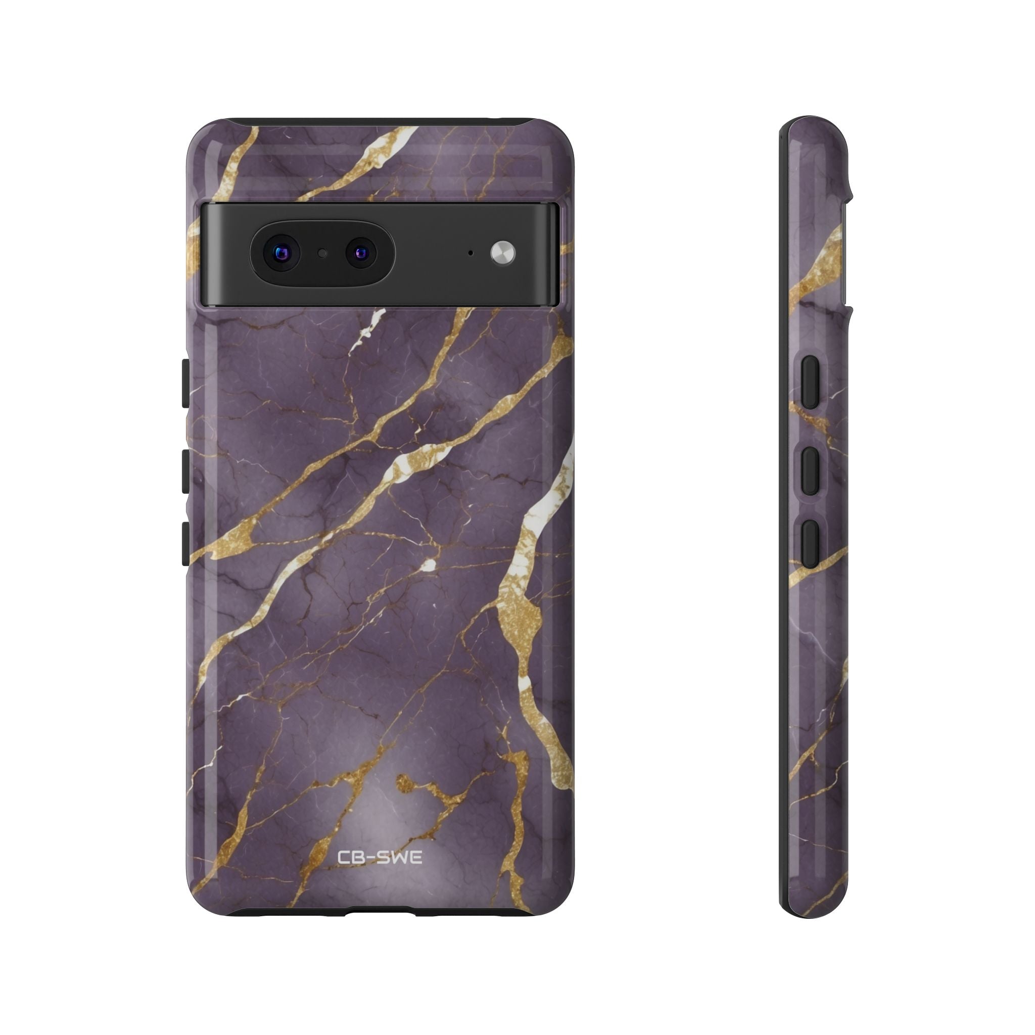 Golden Veins Flowing - Google Pixel Case