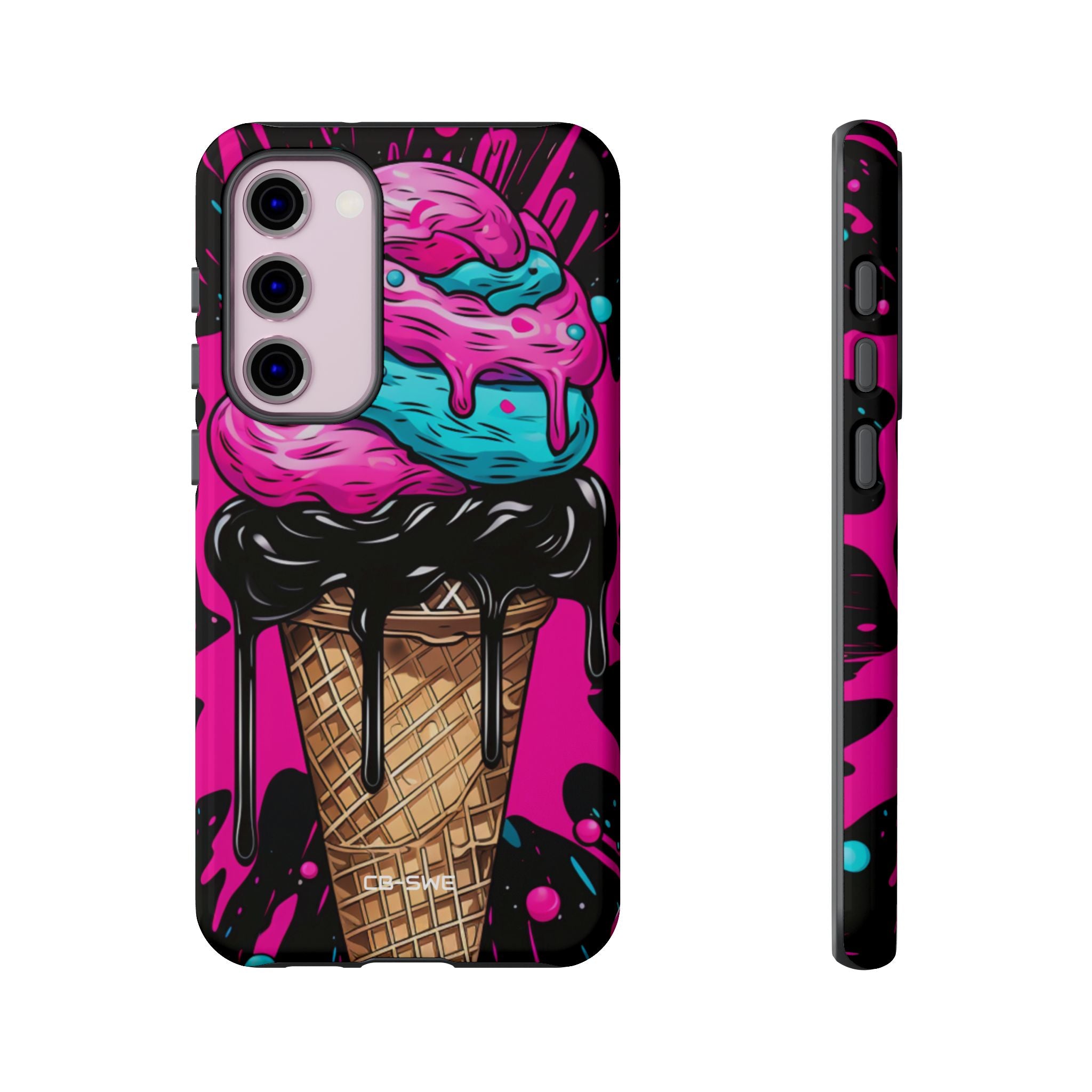 Neon Ice Cream Burst - Samsung Case