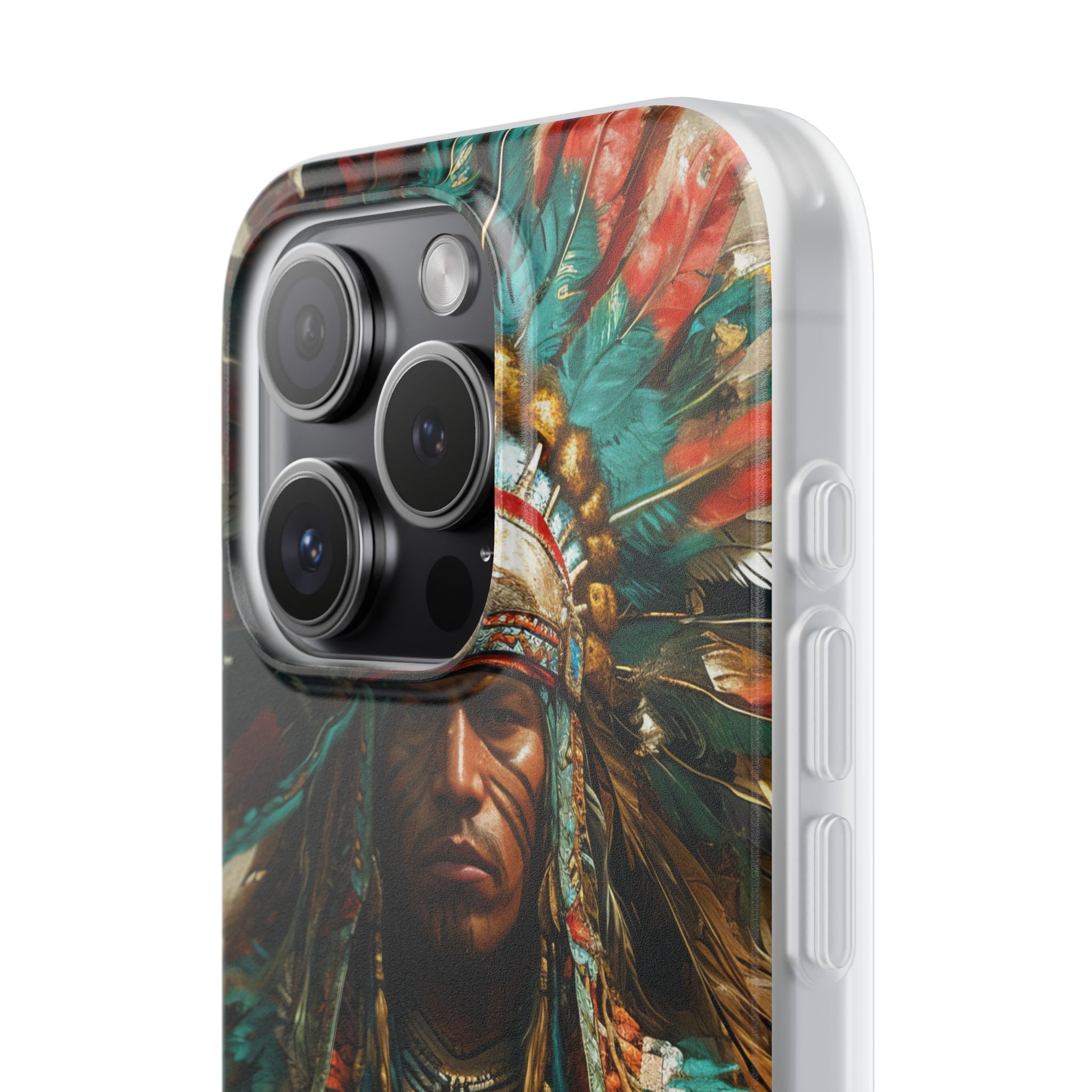 Feathered Majesty iPhone 15 Pro Case - Soft