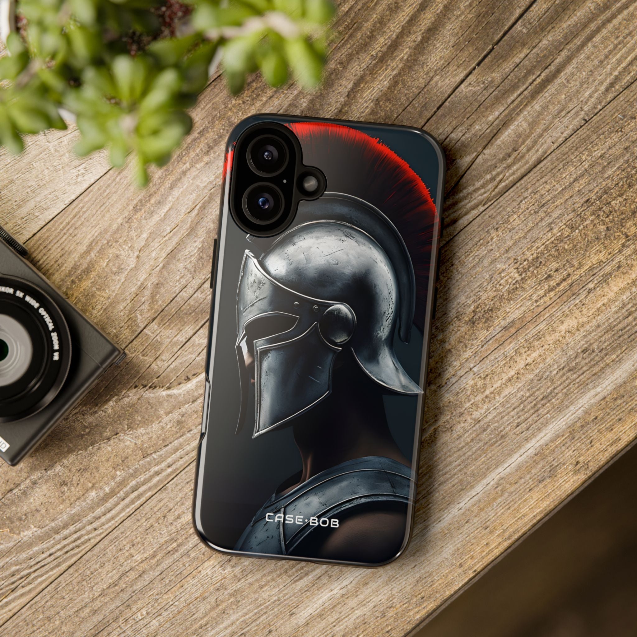 Silver Sentinel iPhone 16 Plus Case - Tough