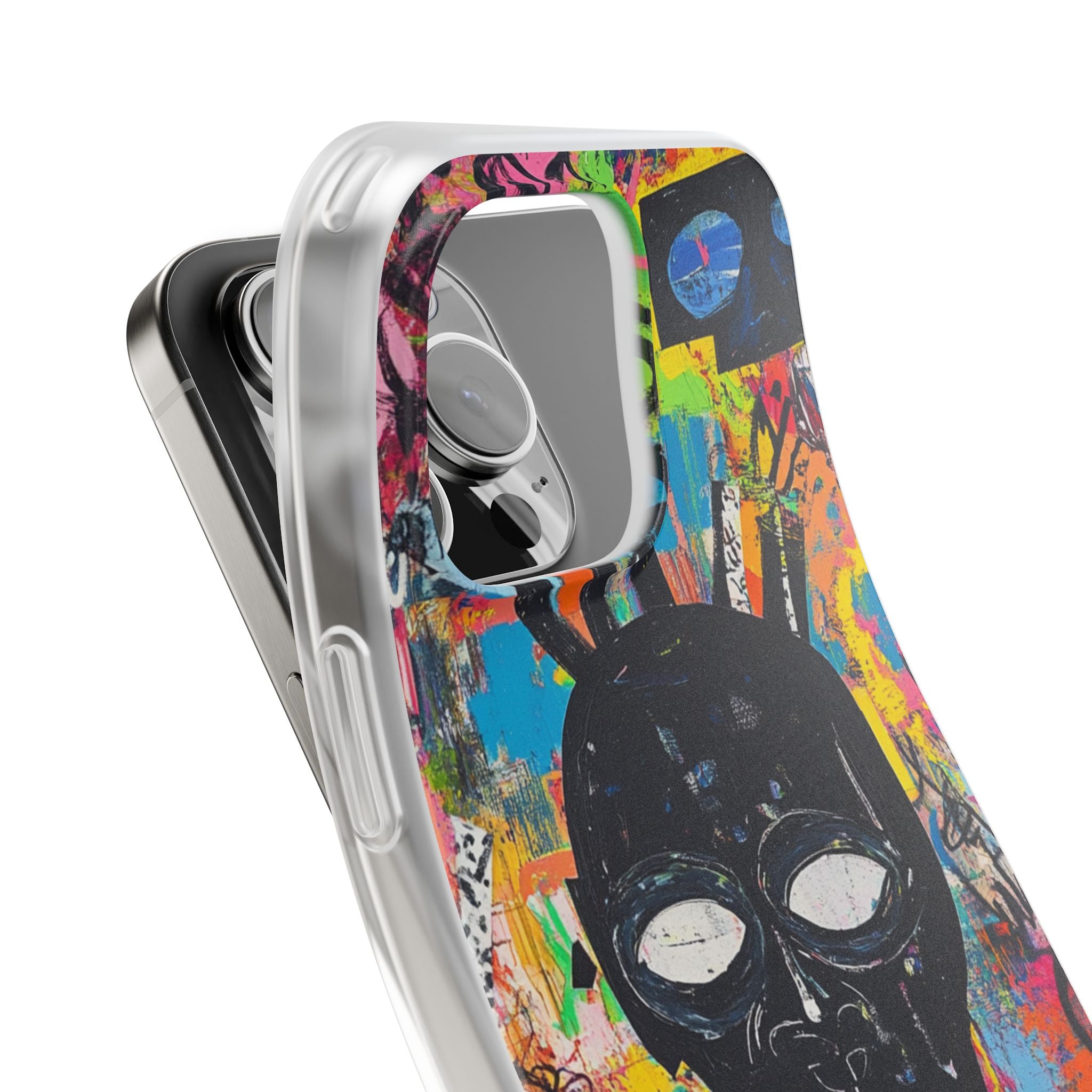 Skull Vortex iPhone 16 Pro Max Case - Soft