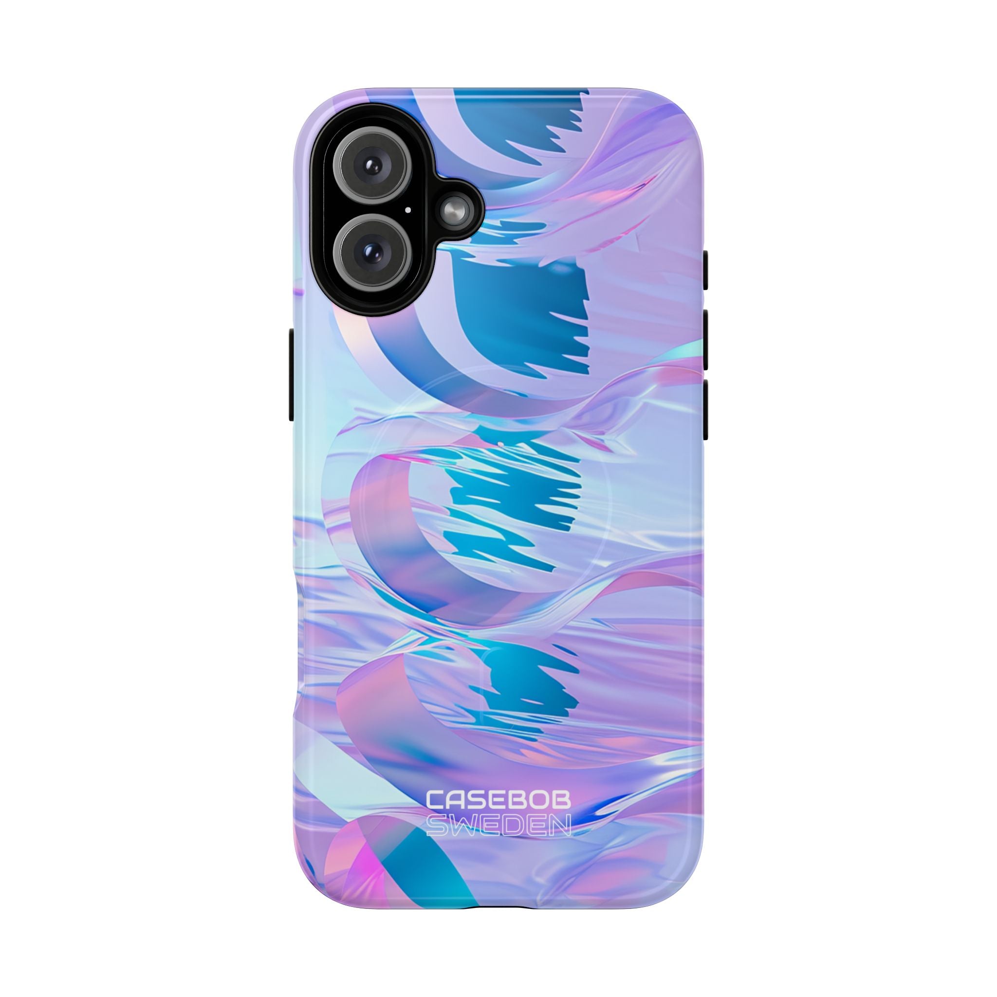 Iridescent Flowing Waves iPhone 16 - Tough+
