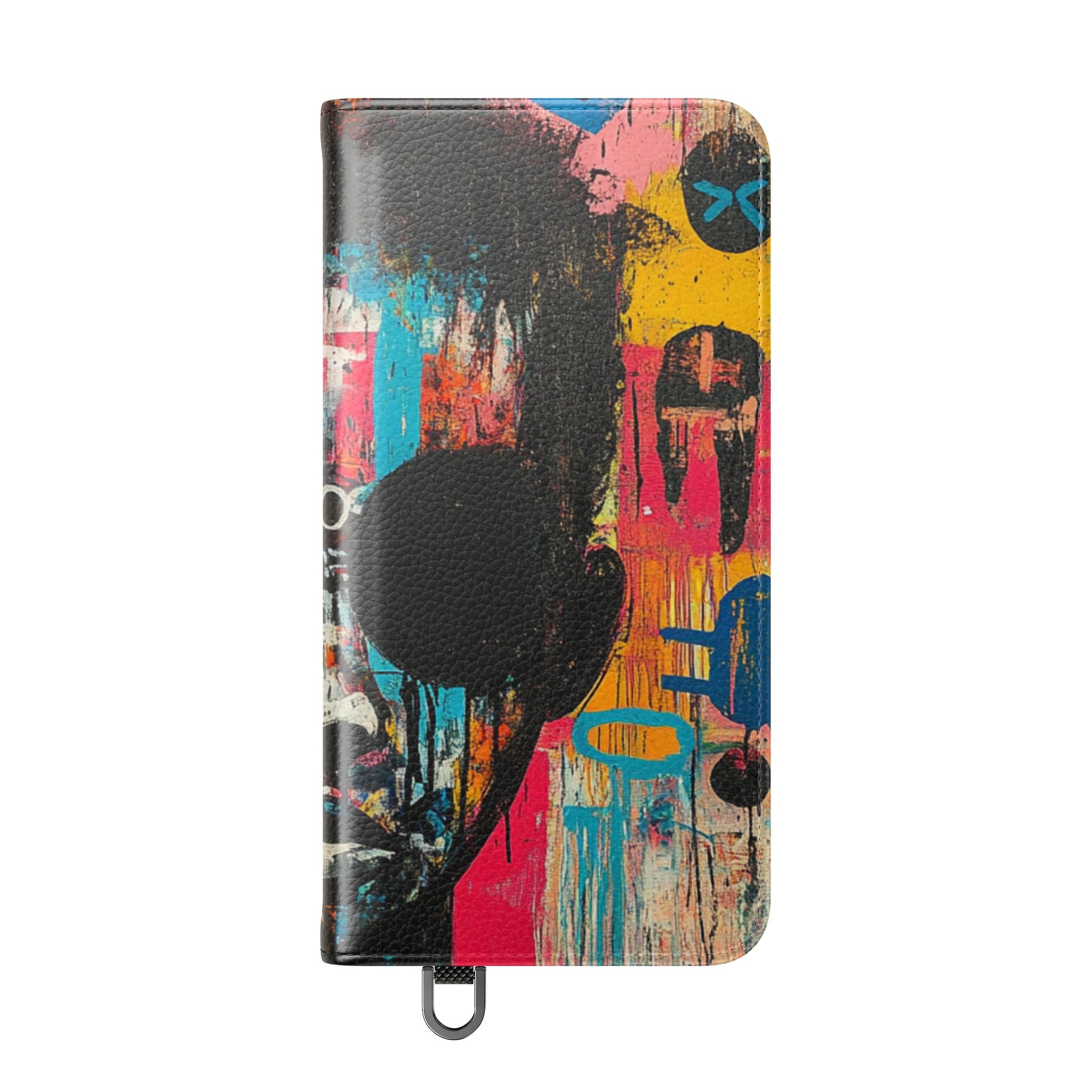 Black Orb Face - Samsung S25 Case - Wallet