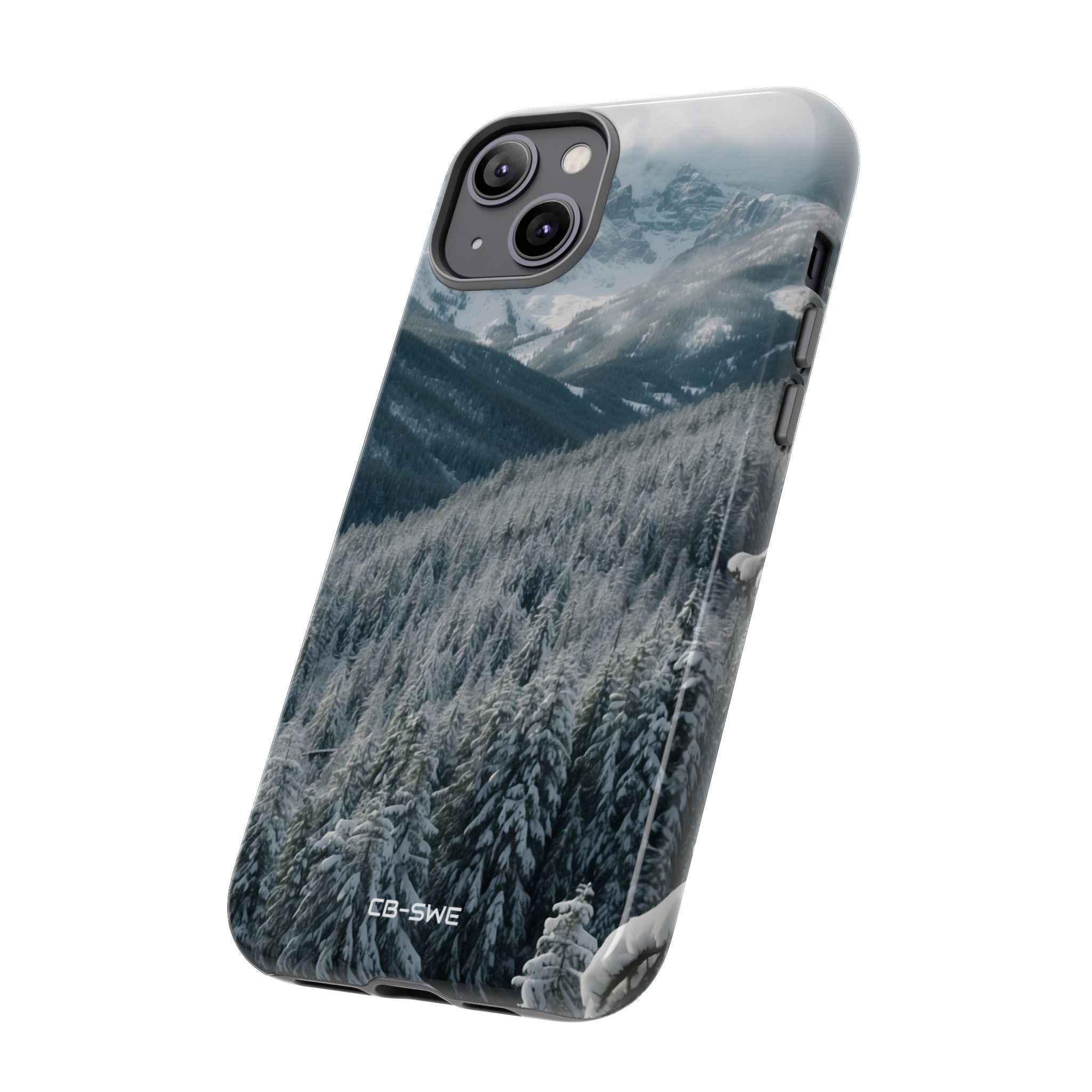 Snow Covers Peaks - iPhone Case