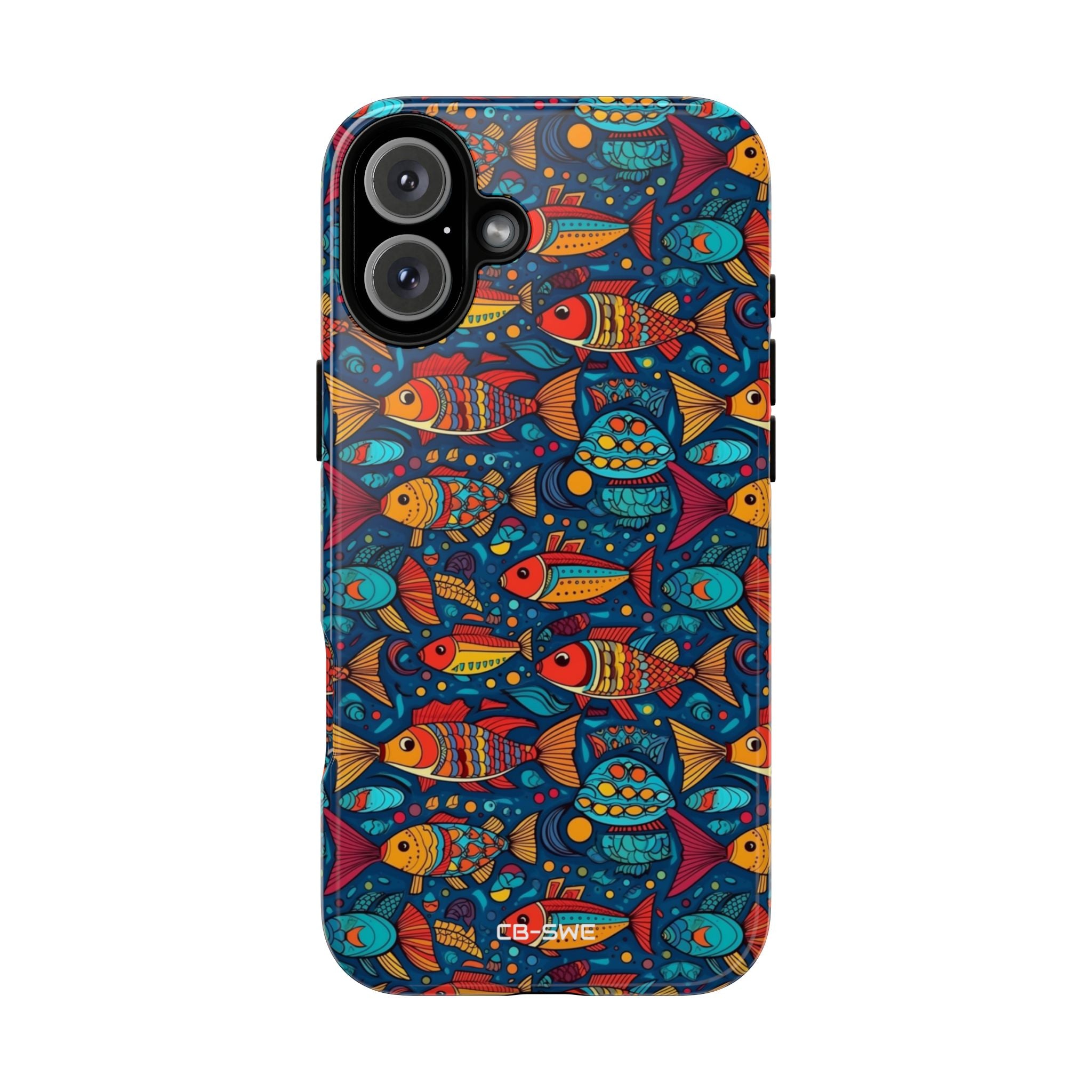 Fish Dance Joyfully - iPhone Case