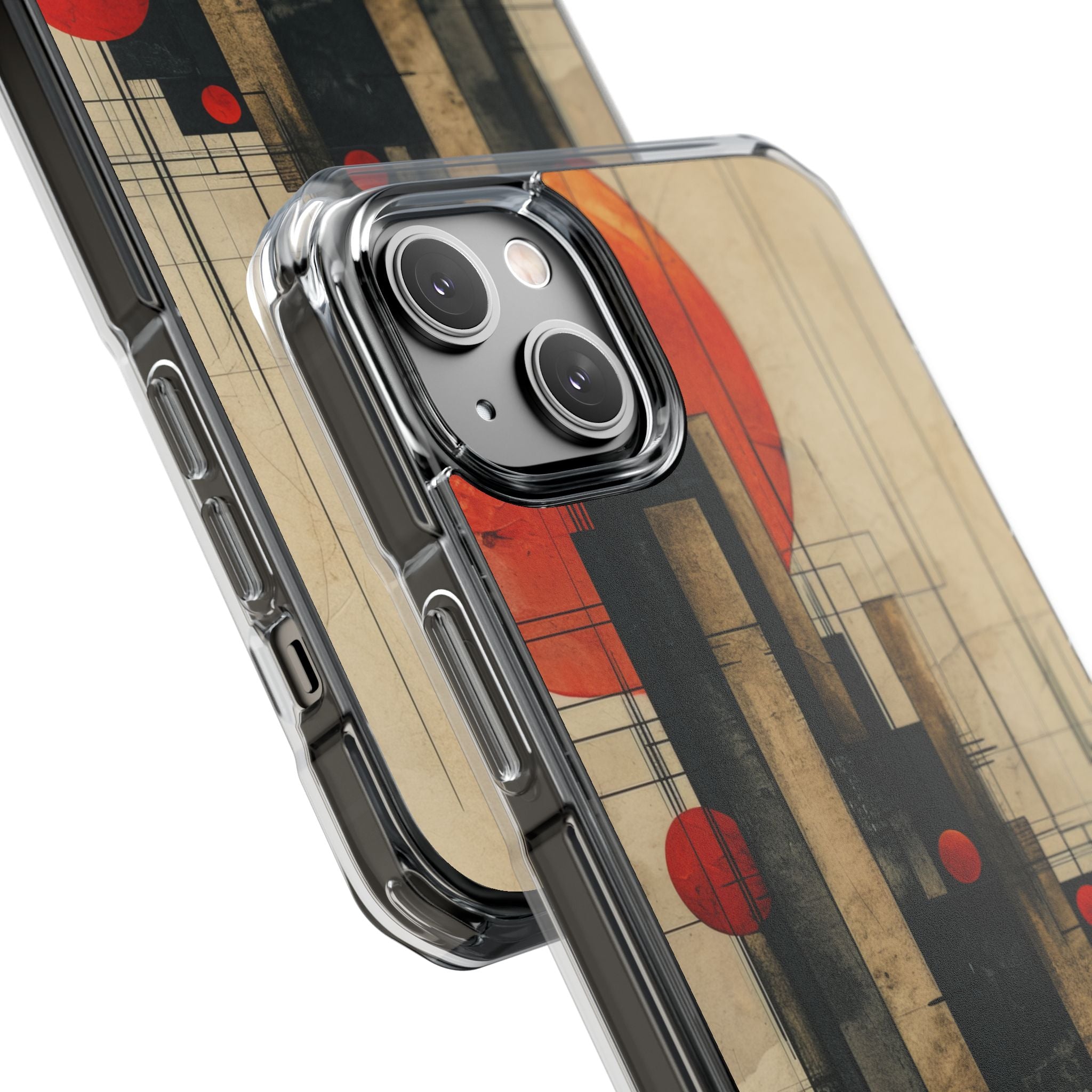 Geometric Cityscape Essence iPhone 14 - Impact Clear+
