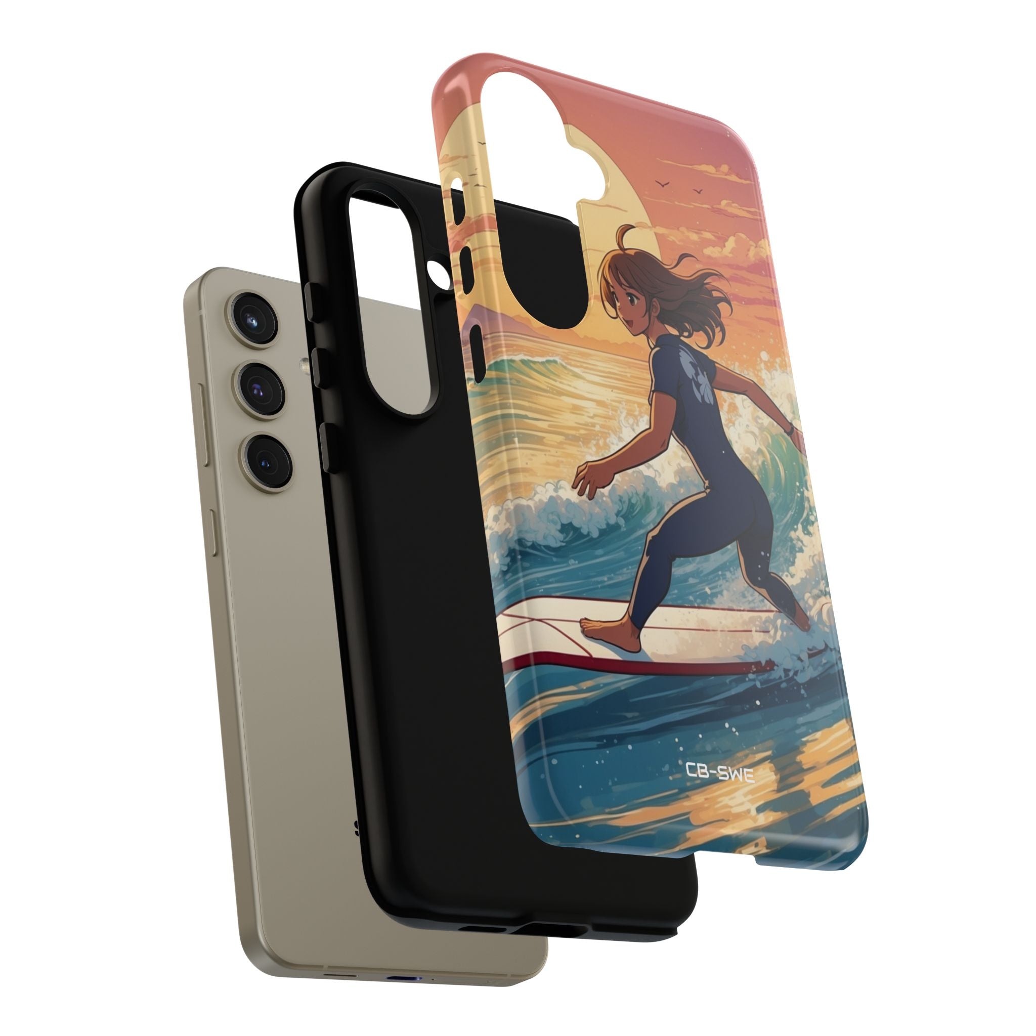 Surfing Into Sunset - Samsung Case