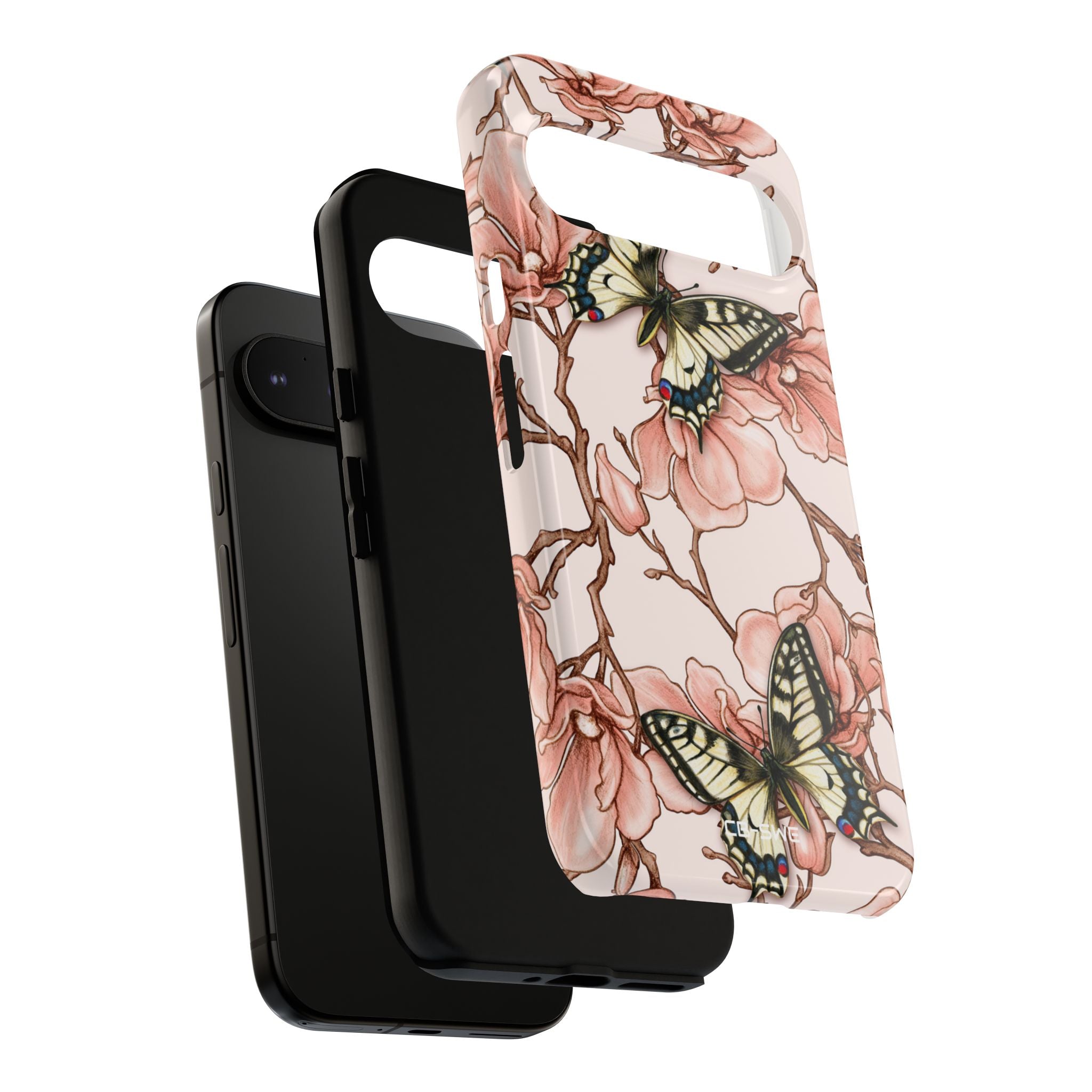 Butterflies and Magnolias Harmony - Google Pixel Case