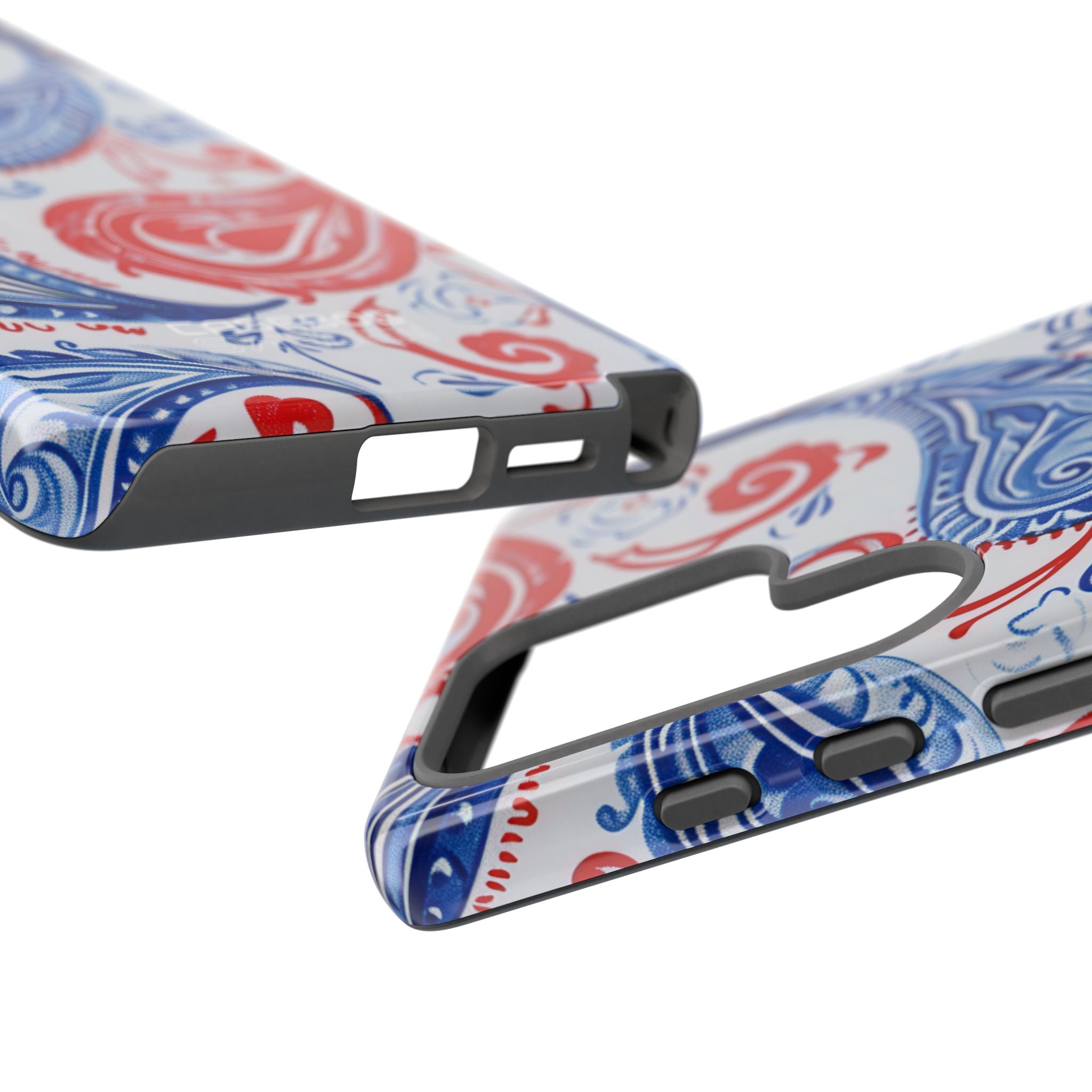 Levendige Paisley Swirls Samsung S25 - Tough