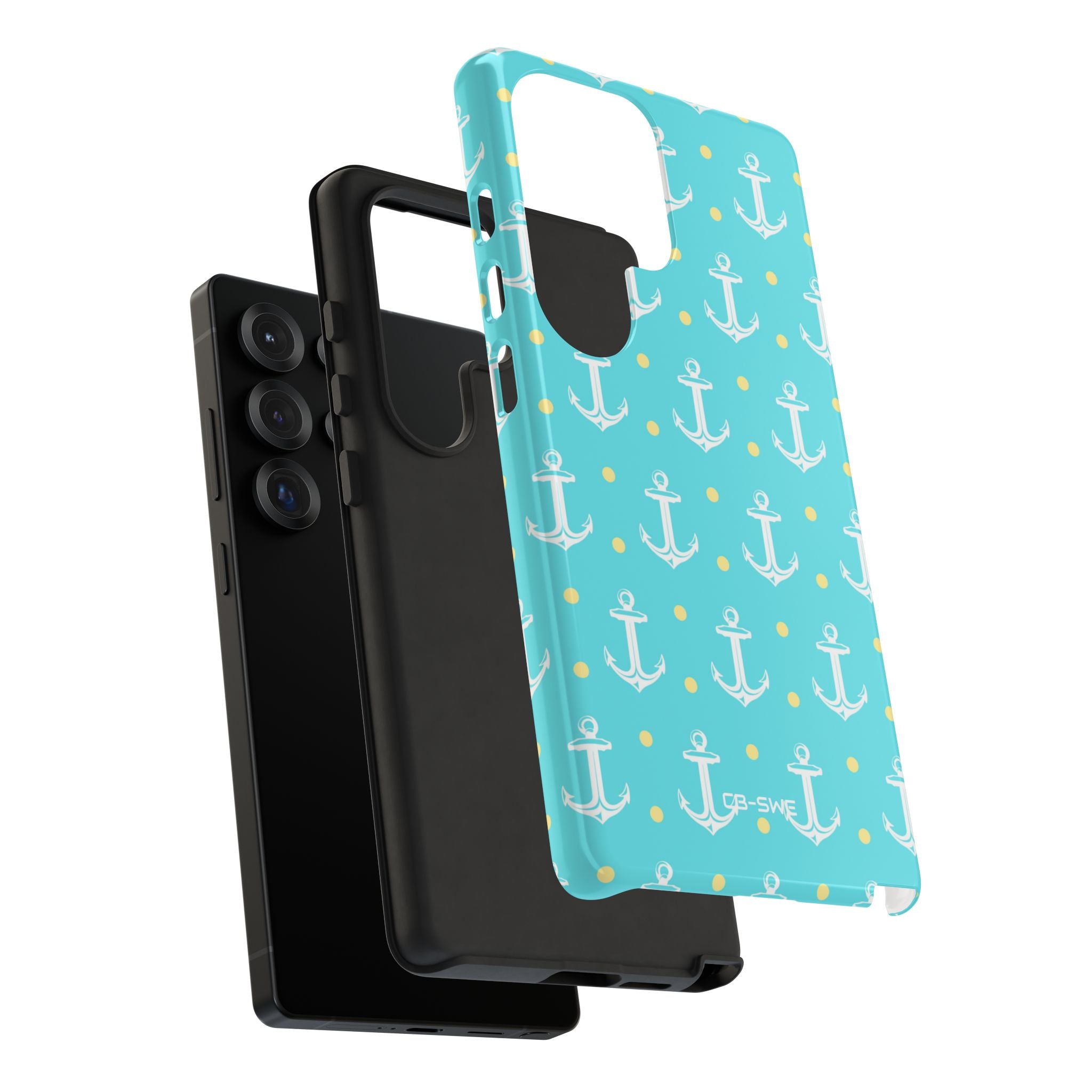Nautical Anchors & Dots - Samsung Case