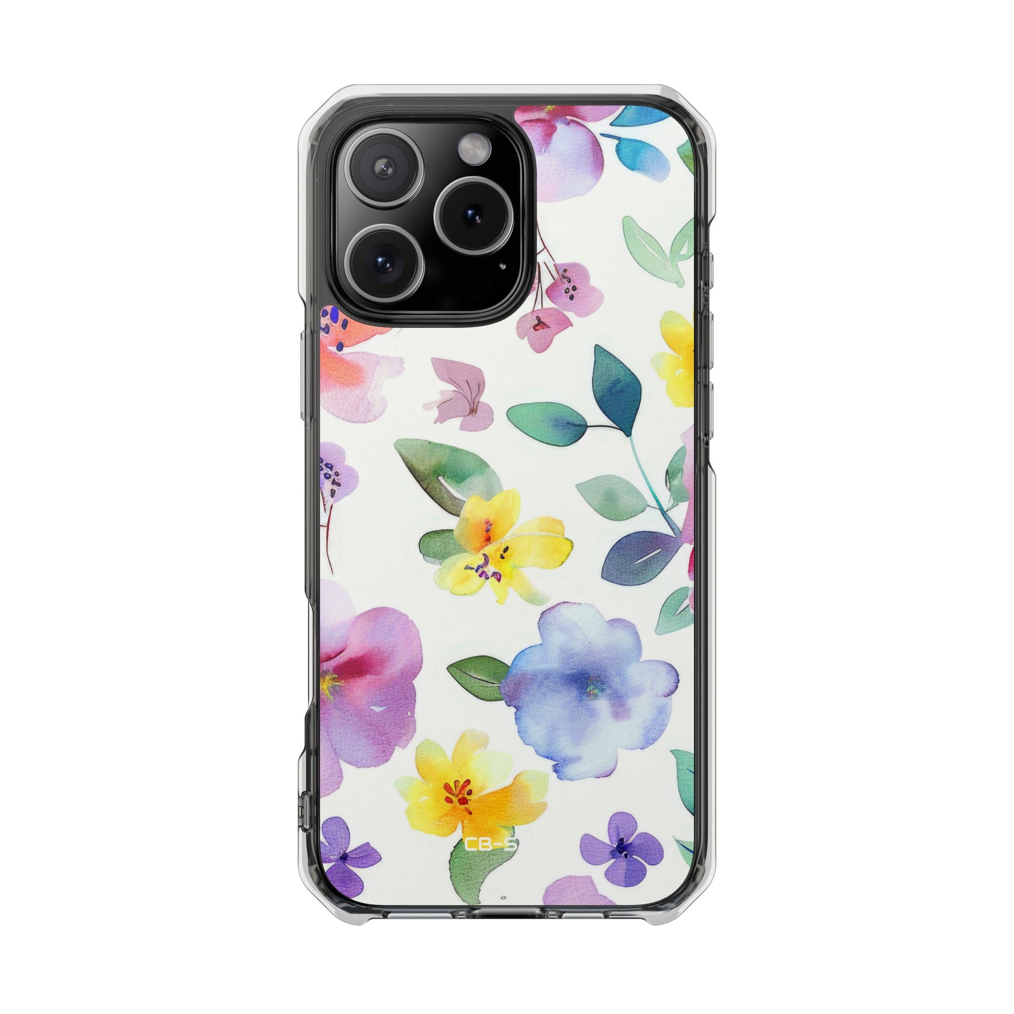 Whimsical Watercolor Florals iPhone Case - Impact