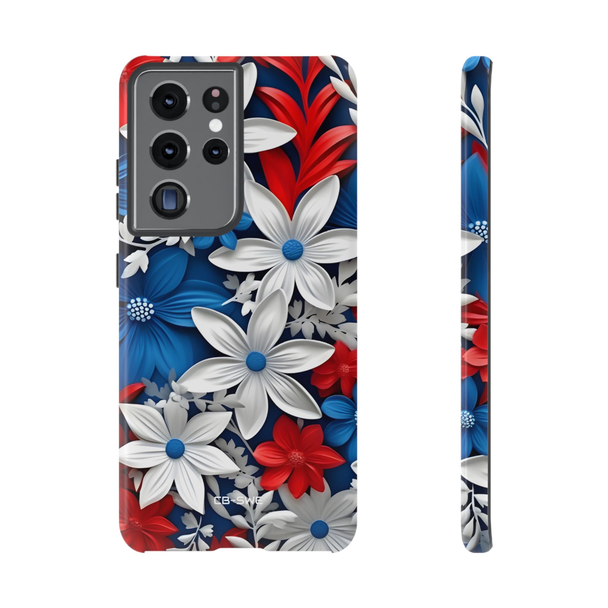 Floral Sculpture Blooms - Samsung Case