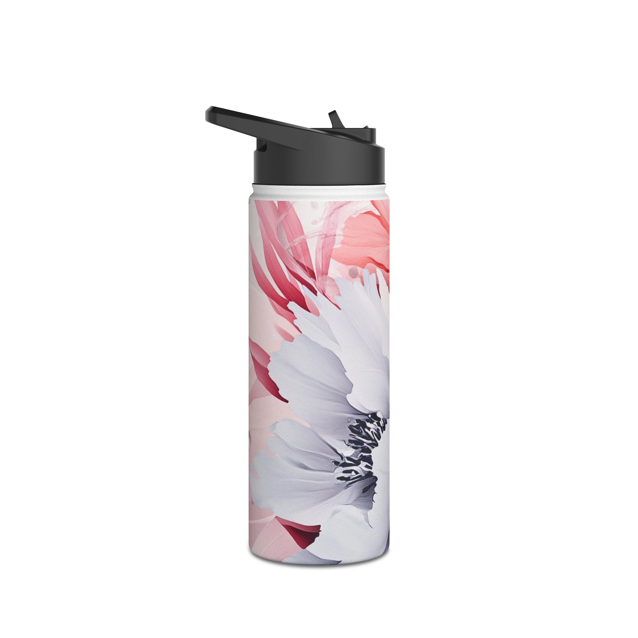 Coral Blossom - Ruostumattomasta teräksestä valmistettu vesipullo