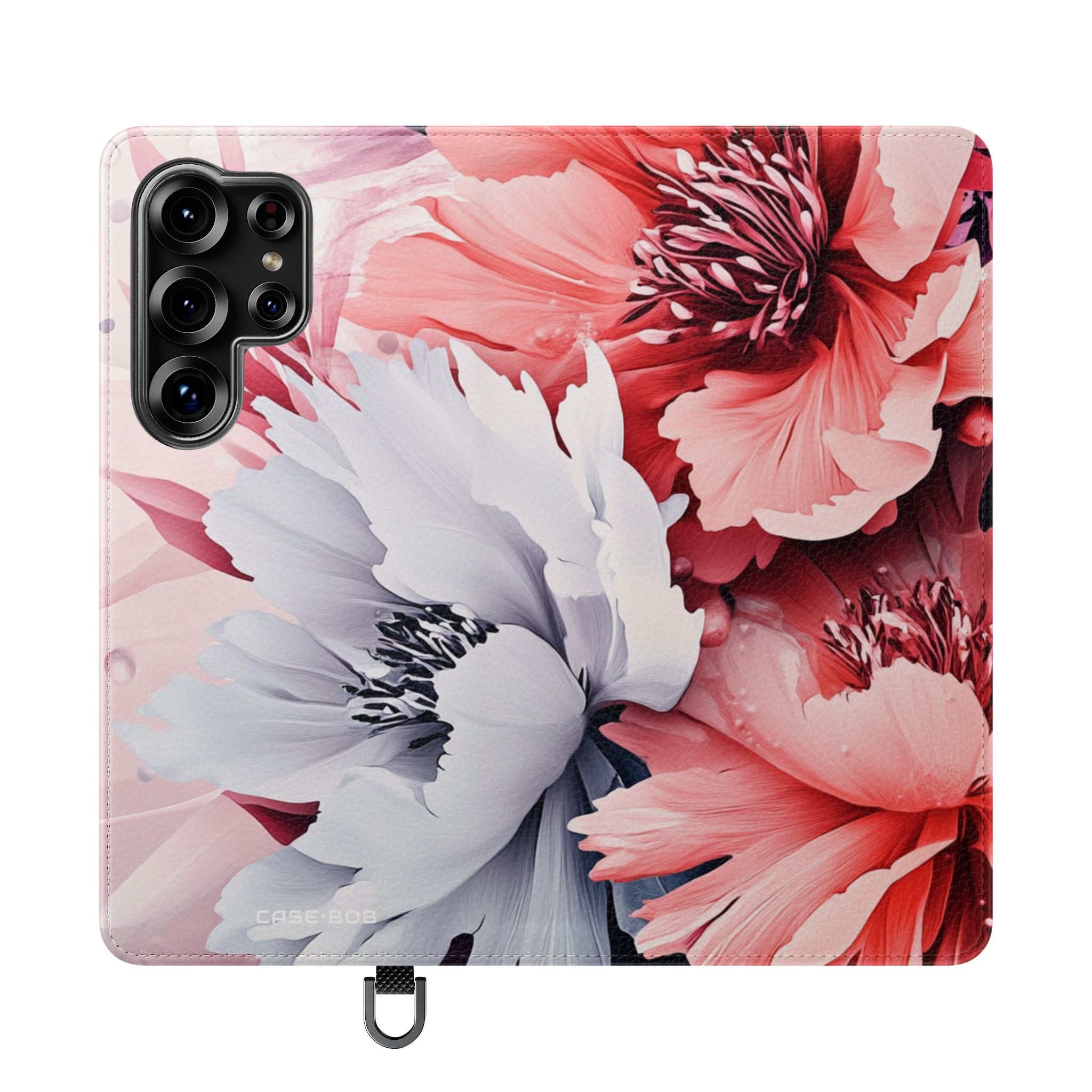 Coral Blossom - Samsung S25 Ultra Case - Lompakkokotelo