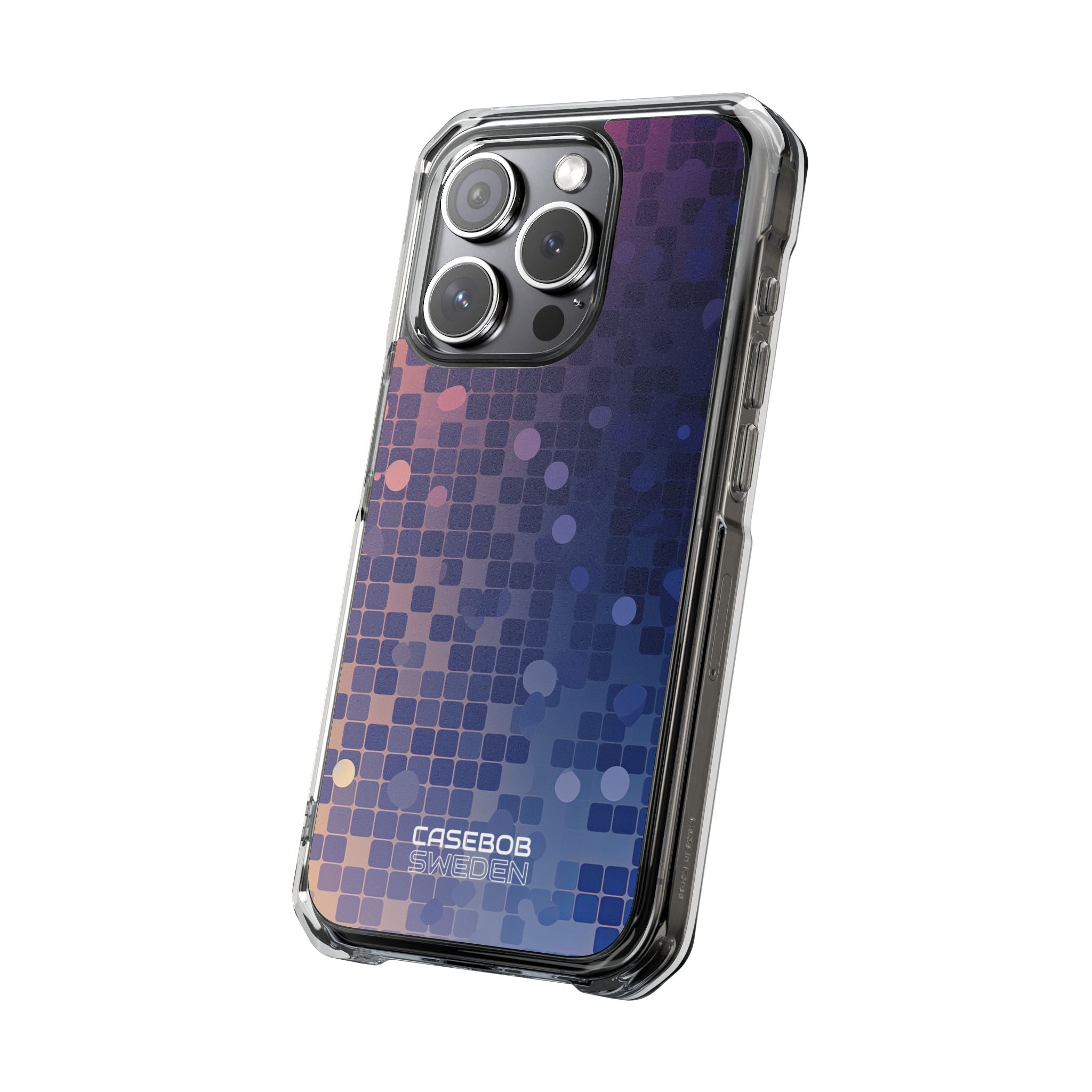 Vibrant Pixel Bloom iPhone 15 - Impact Clear+