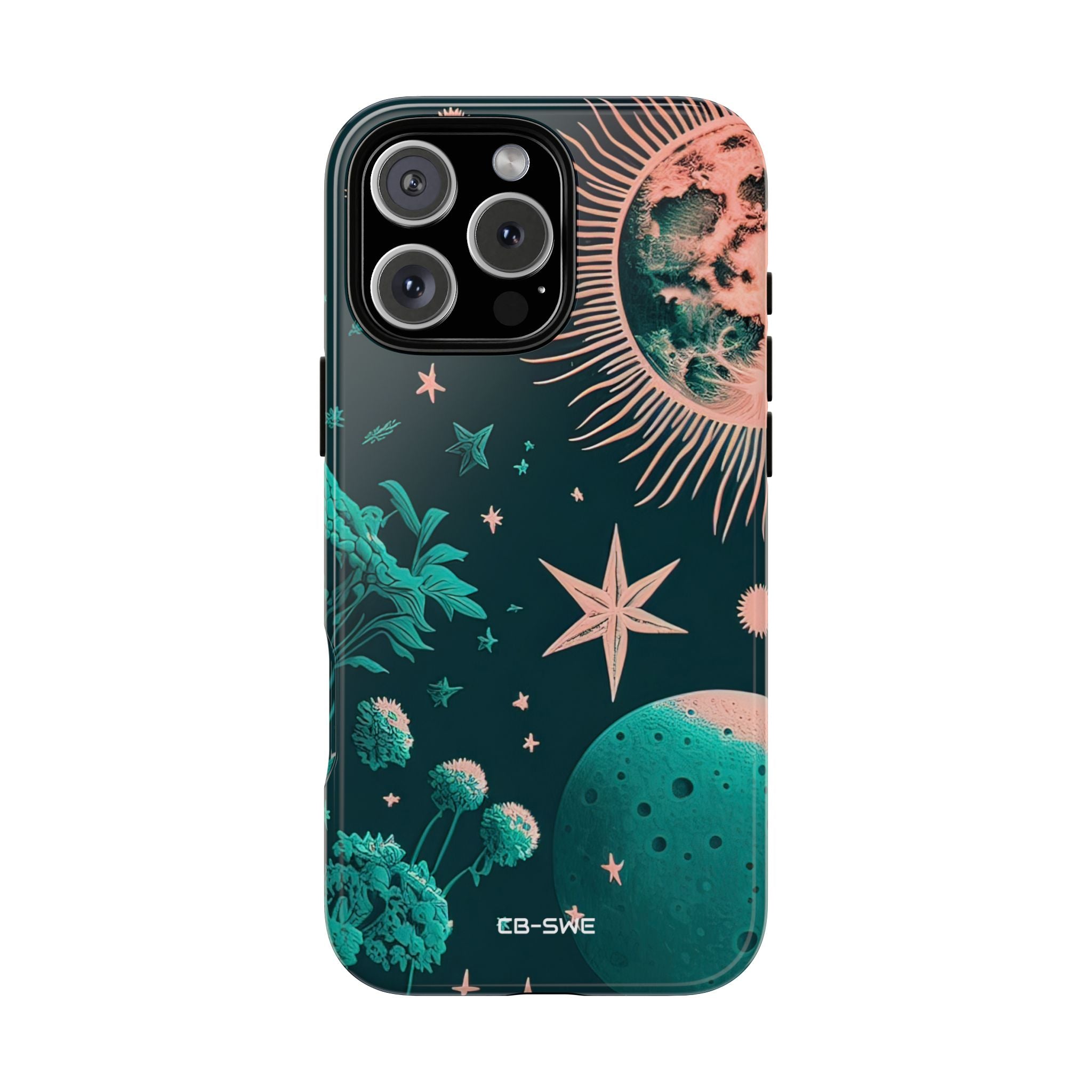 Celestial Botanical Night - iPhone Case