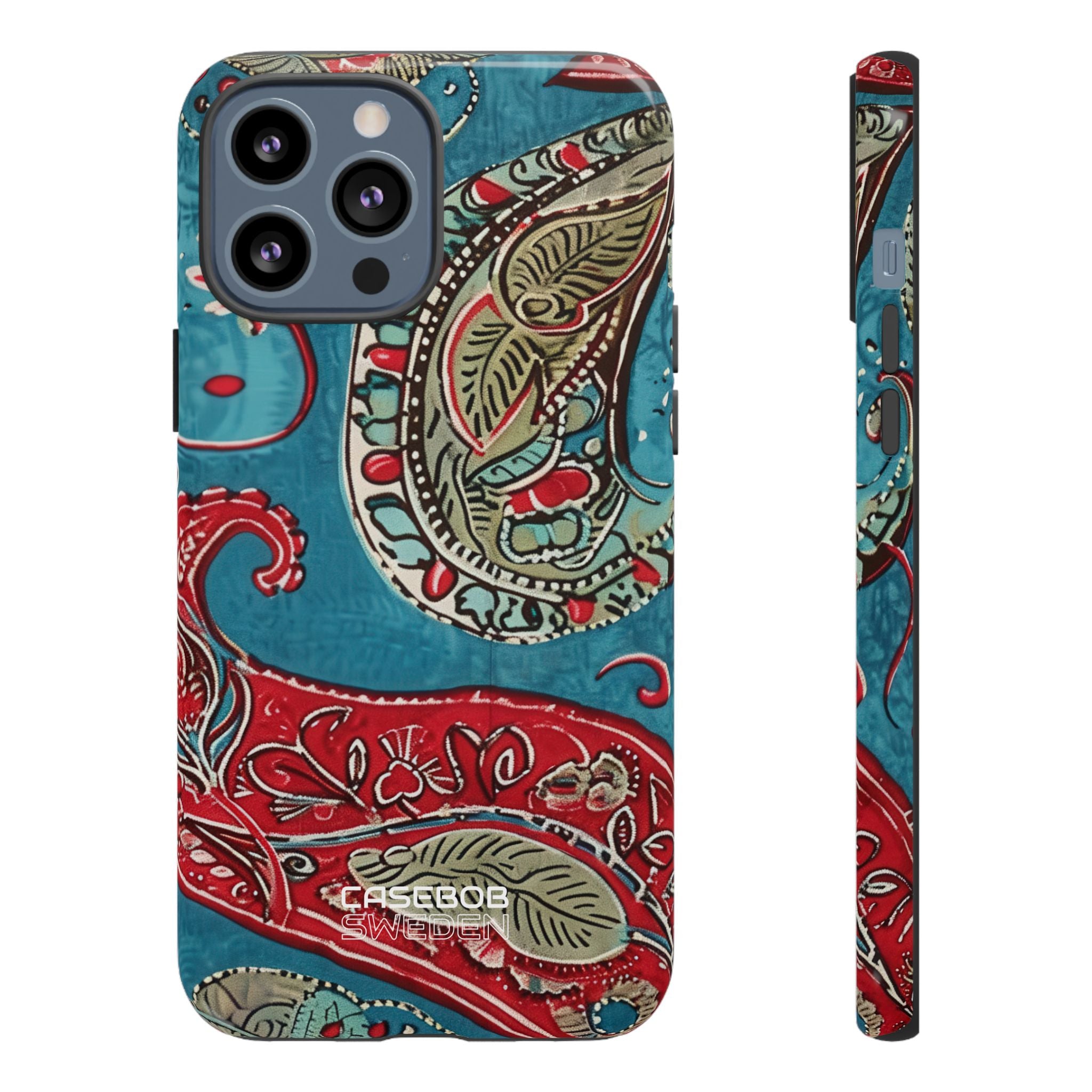 Paisley Floral Fusion iPhone 13 - Tough
