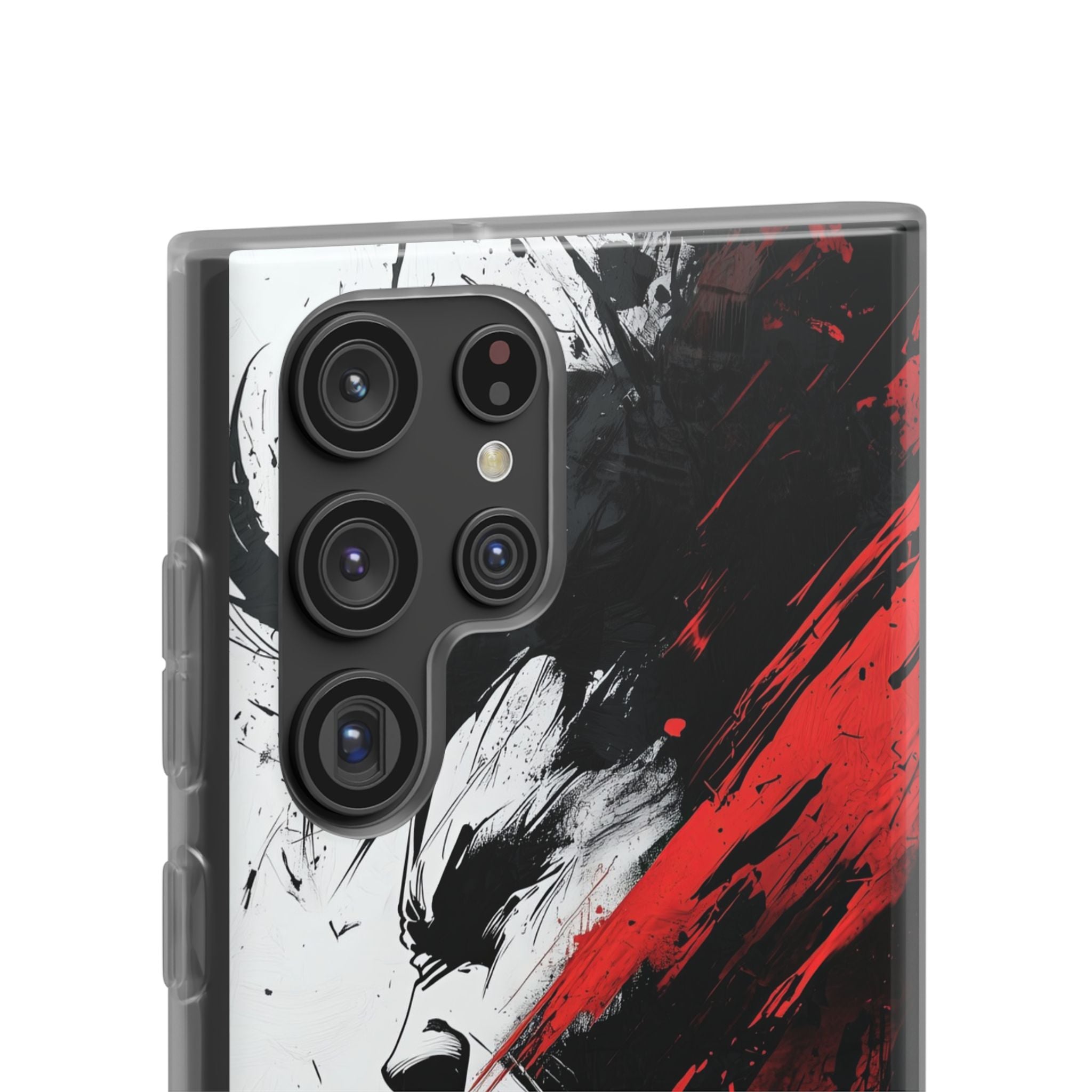 Yelling Profile Burst Samsung S22 Ultra Case - Soft