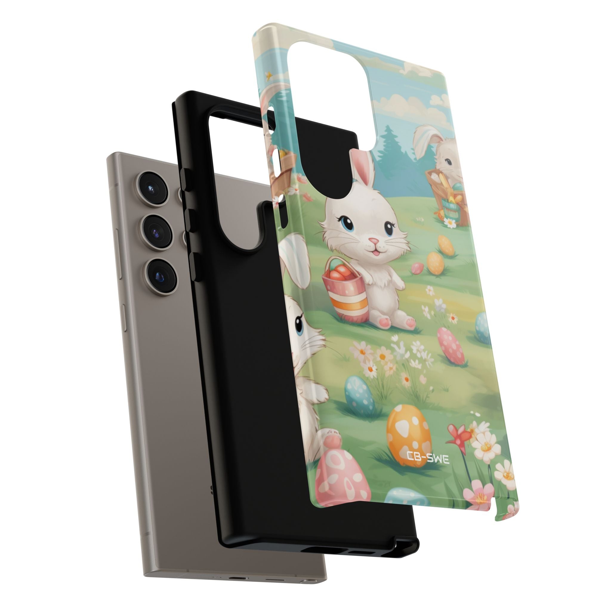 Bunnies Hunt Eggs - Samsung Case