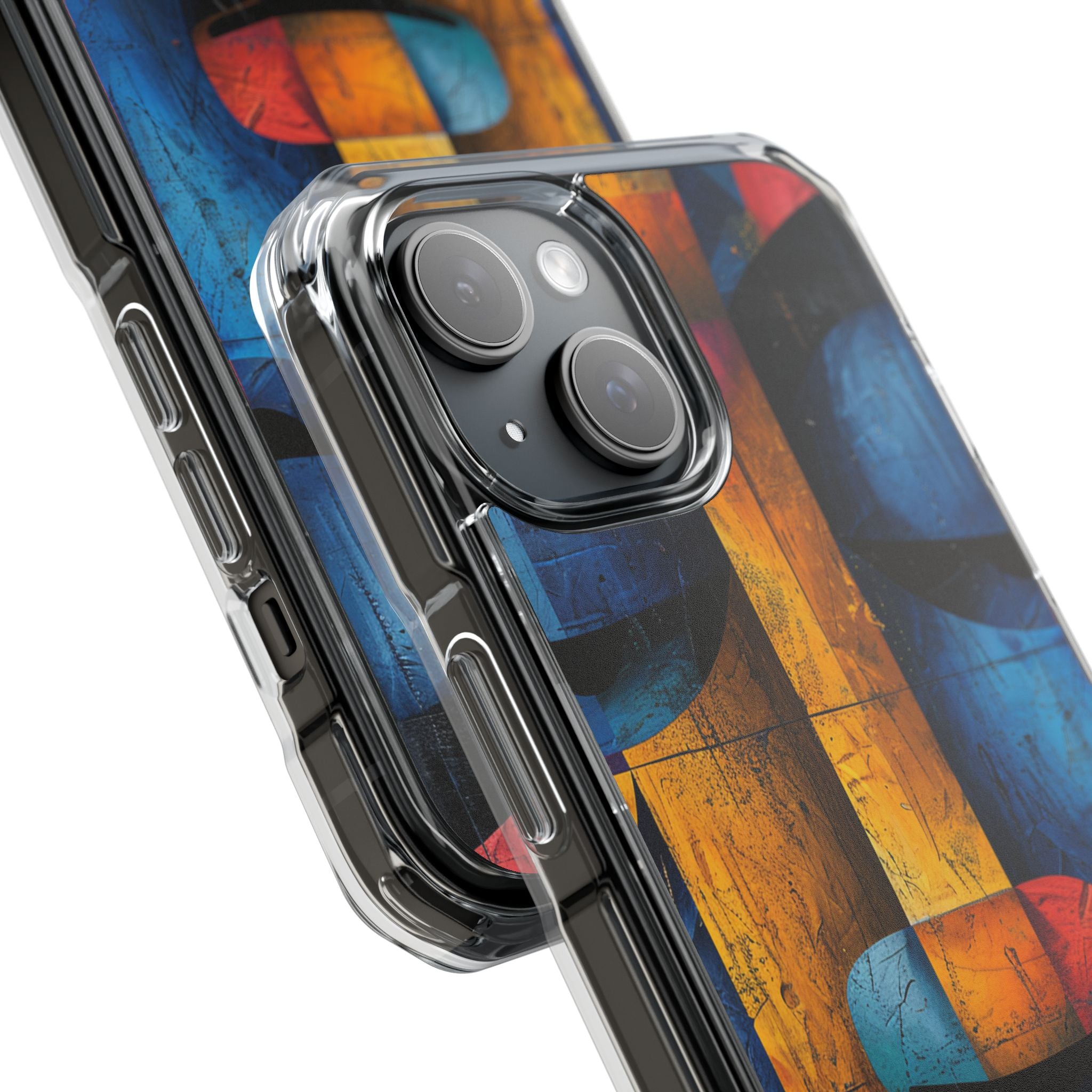 Geometric Face Fusion iPhone 15 - Impact Clear+