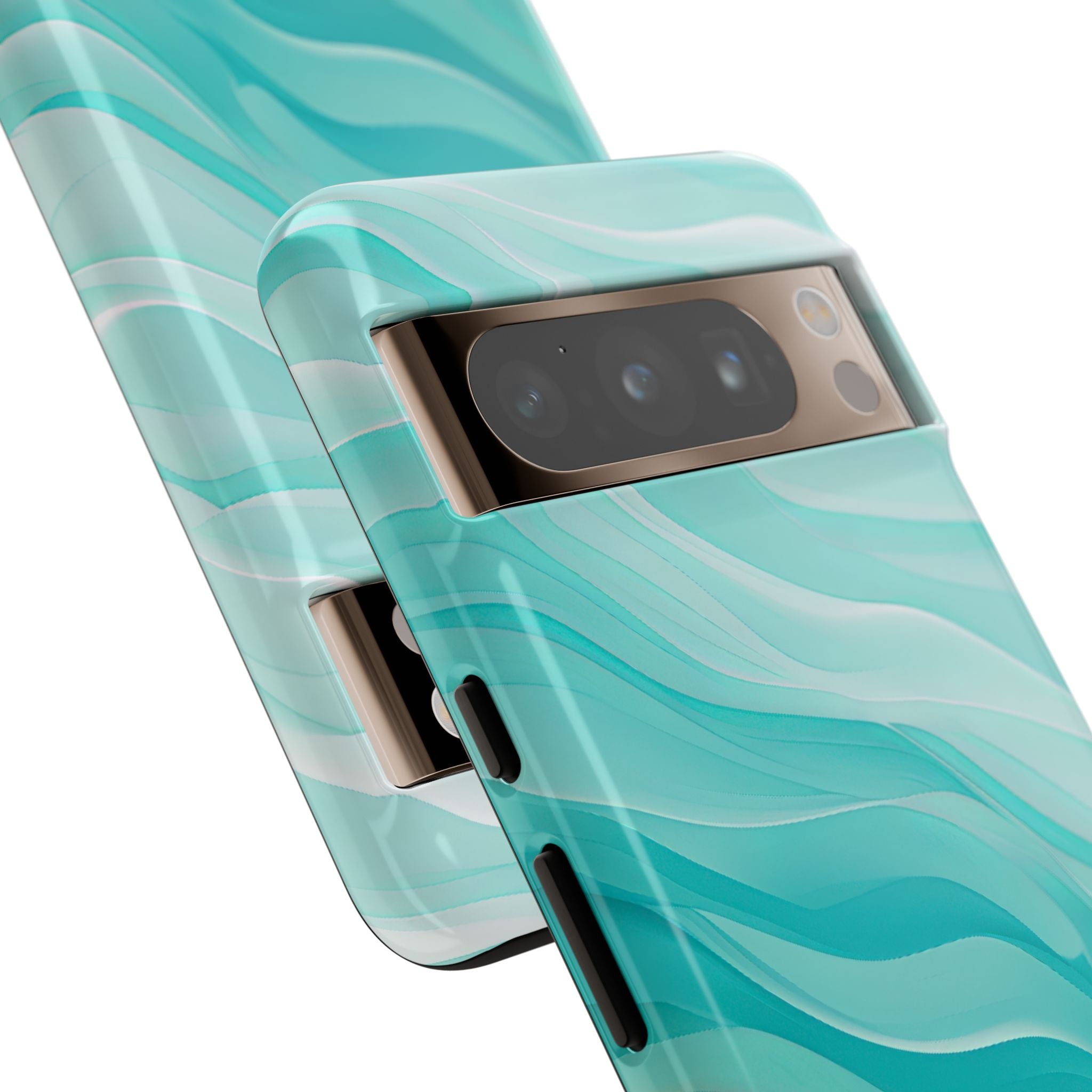 Soothing Aqua Waves Google Pixel 8 - Tough