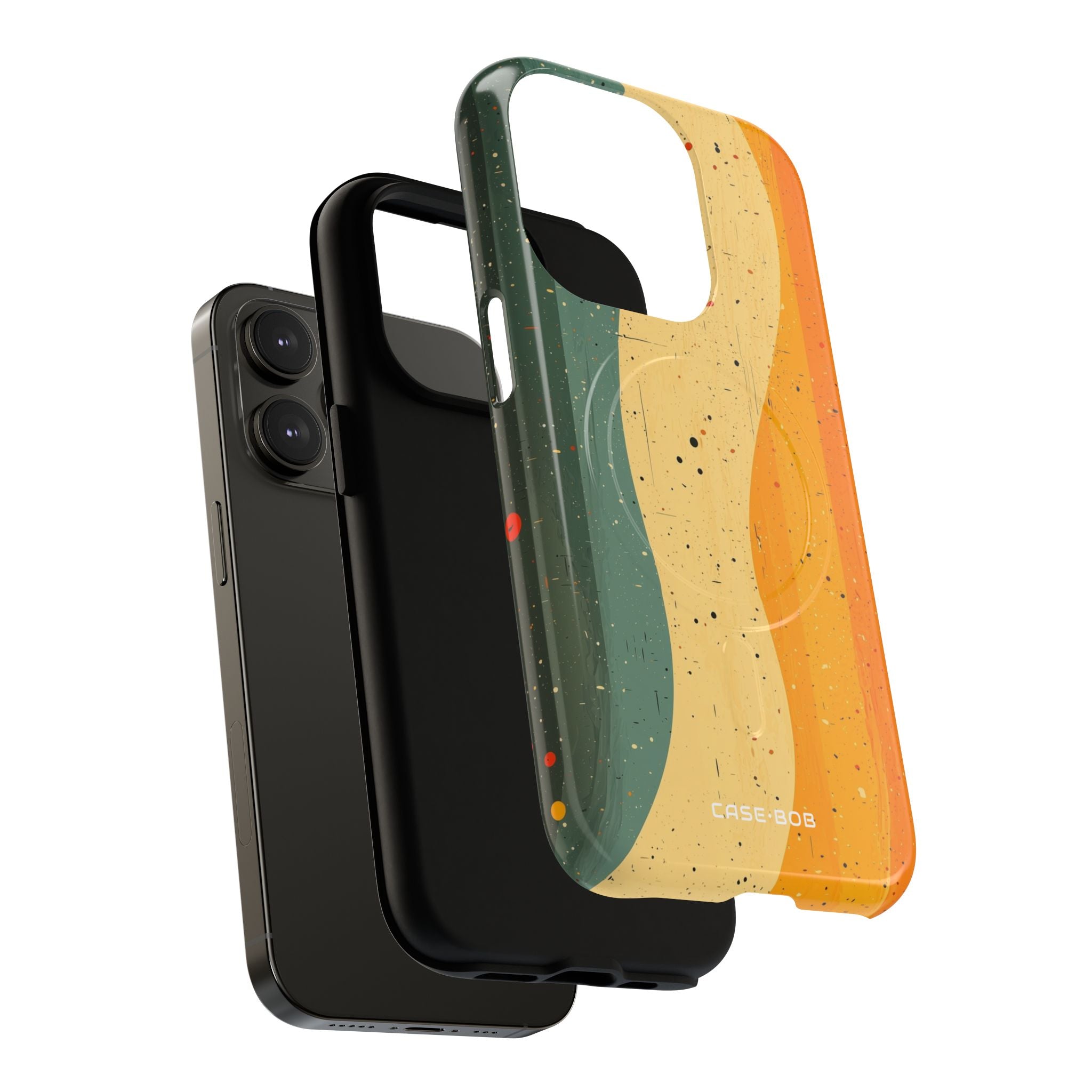 Wavy Forest Veil iPhone 14 Pro Case - Tough+