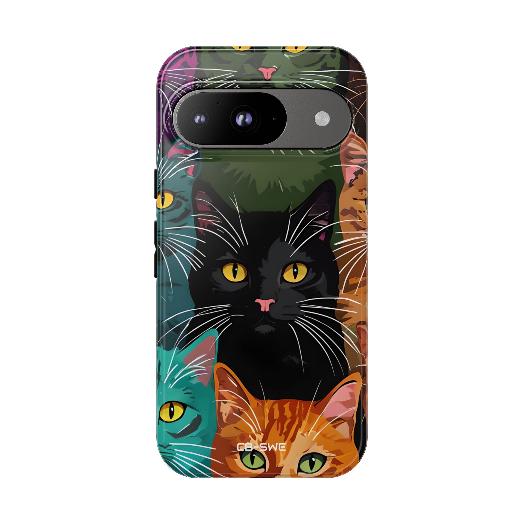 Colorful Cat Charisma - Google Pixel Case