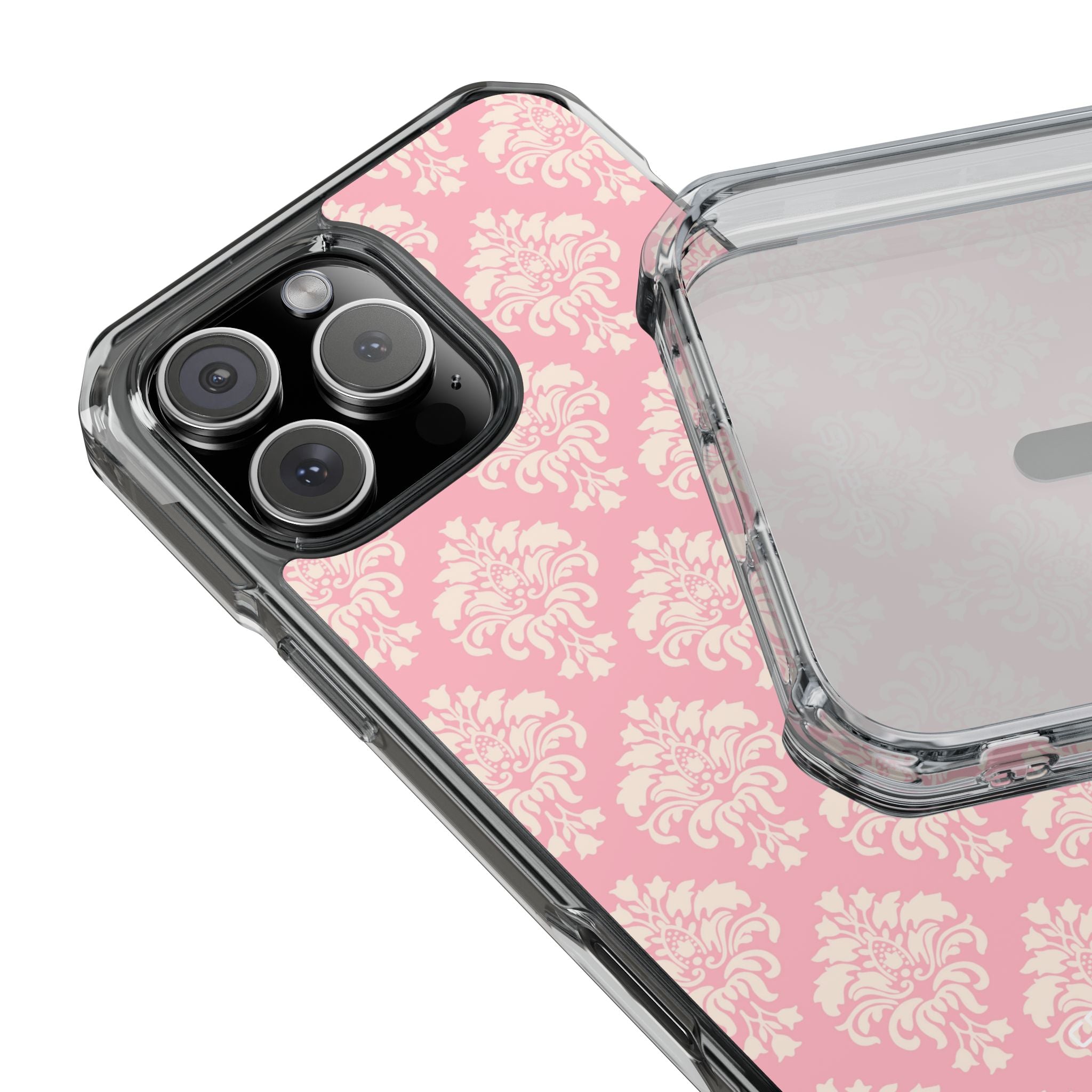 Pastel Damask Elegance iPhone Case - Impact