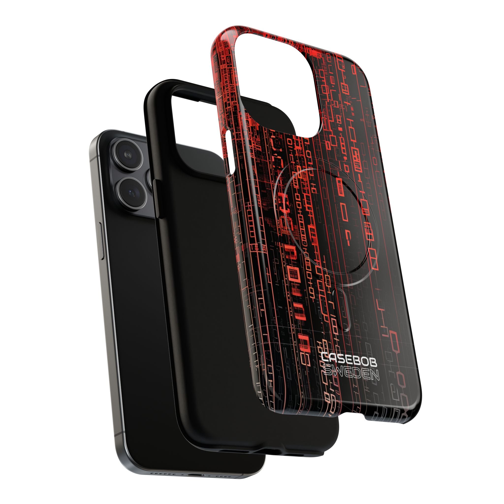 Neon Circuit Dreams iPhone 15 - Tough+